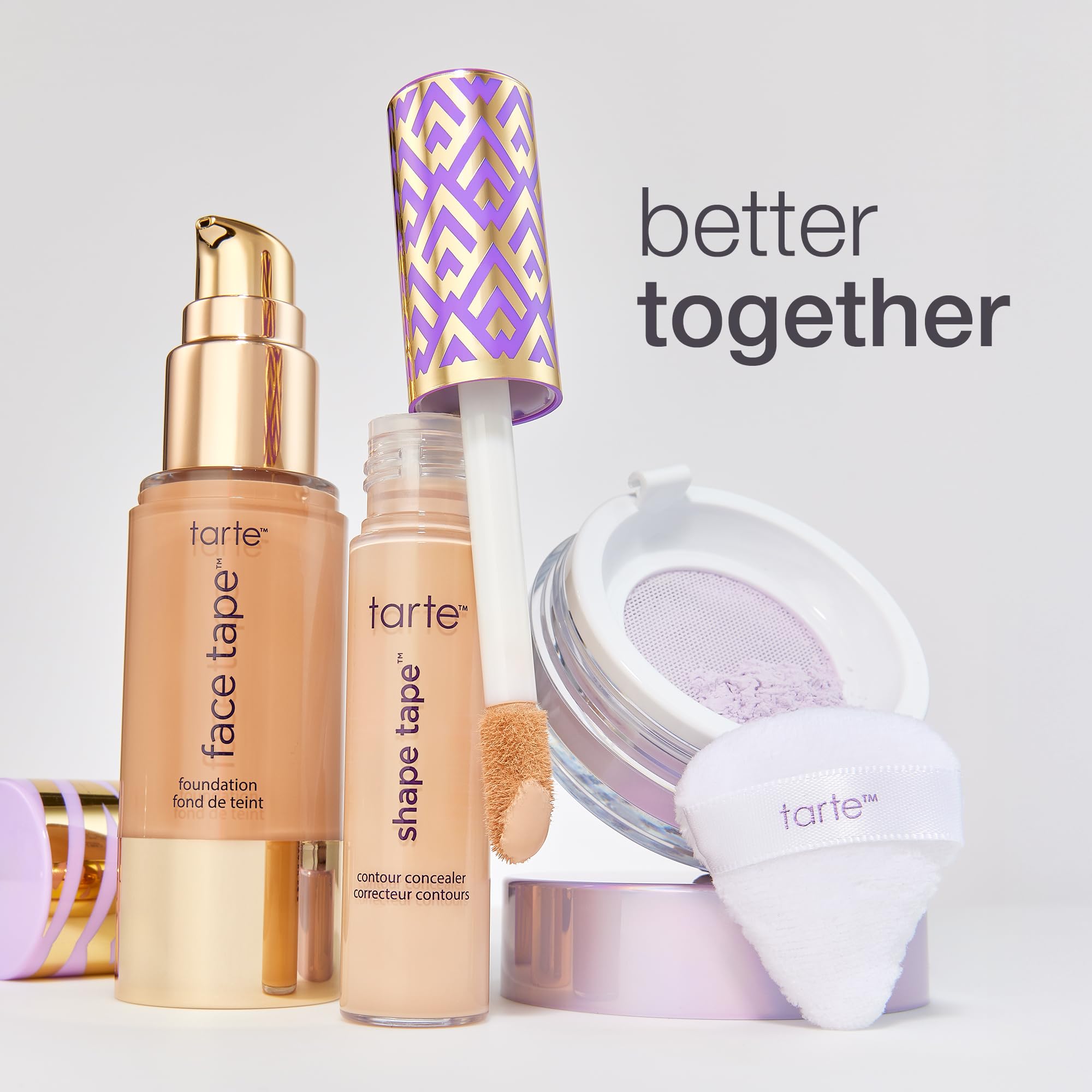 tarte face tape foundation – Full-Coverage Waterproof Makeup, Hydrating & Smoothing, Natural Matte Finish for Transfer-Proof Comfortable Long-Wear Foundation, Vegan & Cruelty-Free, travel size, 22N