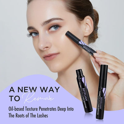 Lash Remover, Cluster Lash Glue Remover Eyelash Remover for Cluster Lashes Lash Adhesive Remover Glue Remover Mascara Wand Glue Remover 5g by BEYELIAN