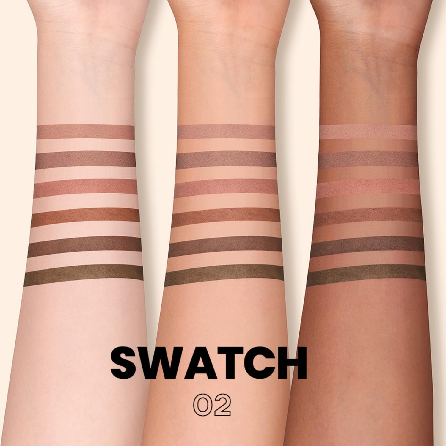 MOONGAZE 6-Color Velvet Matte Lip Liner Set with 2 Sharpeners, High-Pigment Waterproof Cream Pencils for Define & Fill, Long-Lasting Non-Smudging Natural Nude Brown Shades (Set 02#NUDE BROWN)