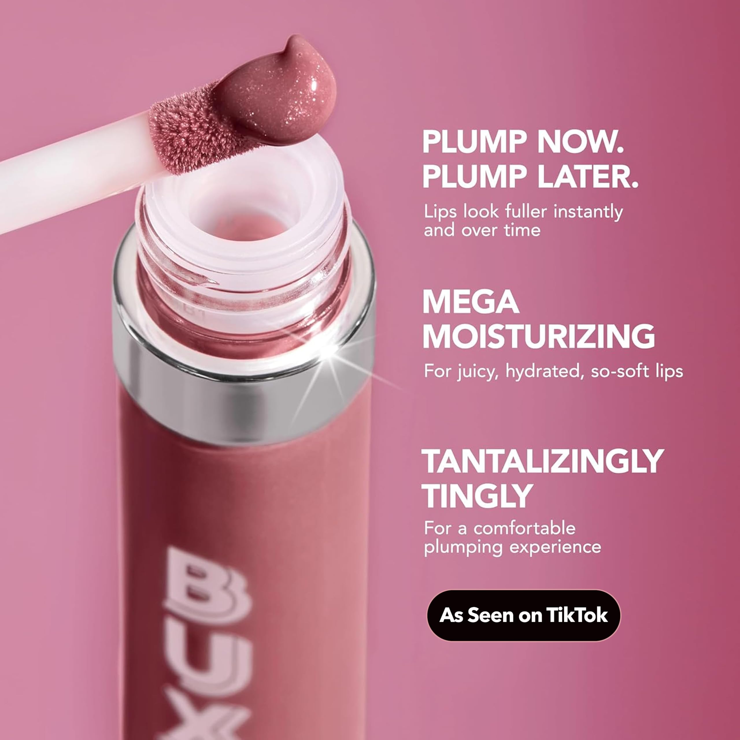 BUXOM Full-On Plumping Lip Cream, White Russian (Mini)