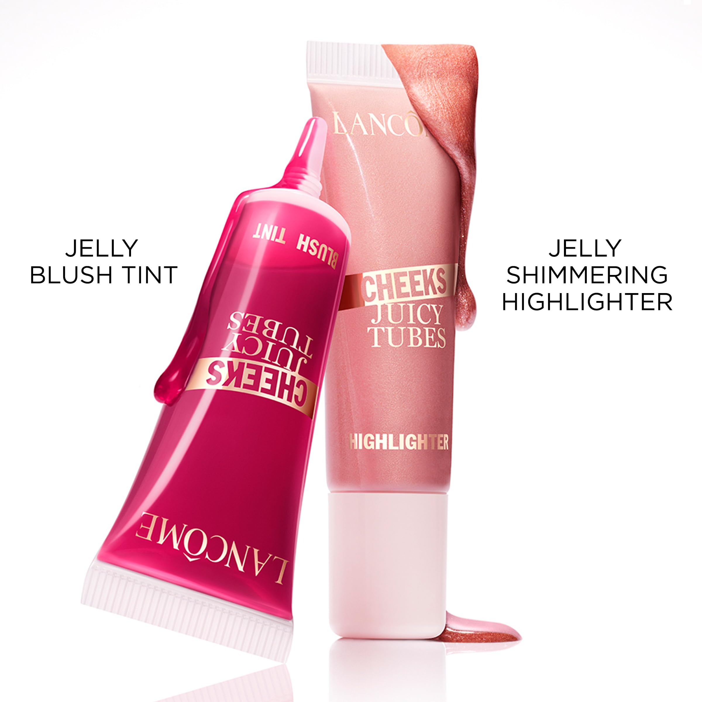 Lancôme Juicy Tubes Highlighter – Shimmering Gel Liquid Highlighter for Face & Body, Hydrating & Weightless Glow for a Radiant Glass Skin Finish, Cooling Water-Based Jelly - 05 Lemon Sparkle