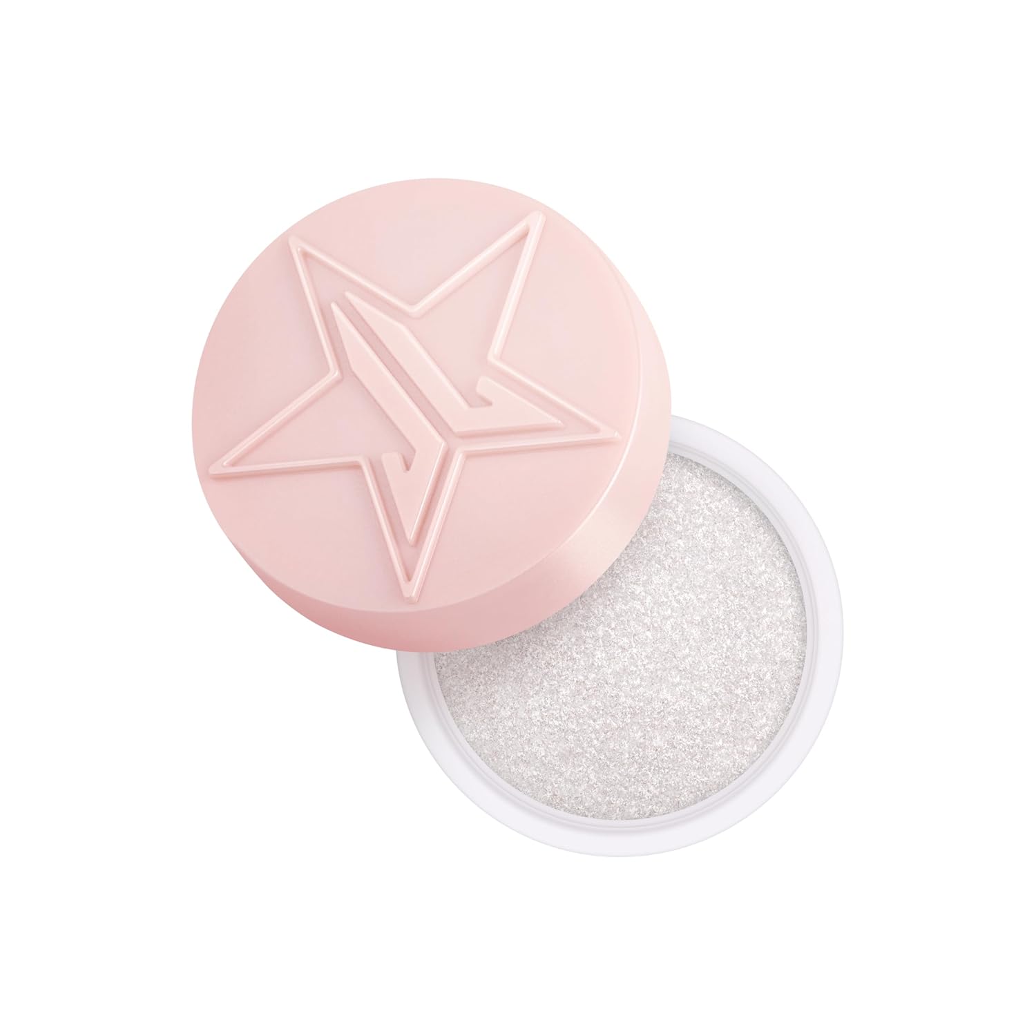 Jeffree Star Cosmetics Eye Gloss Powder, Wet-Powder Eyeshadow, High-Intensity Glass Effect, Brilliant Pearls, 0.16 oz, 4 Colors (Taffy Frost)