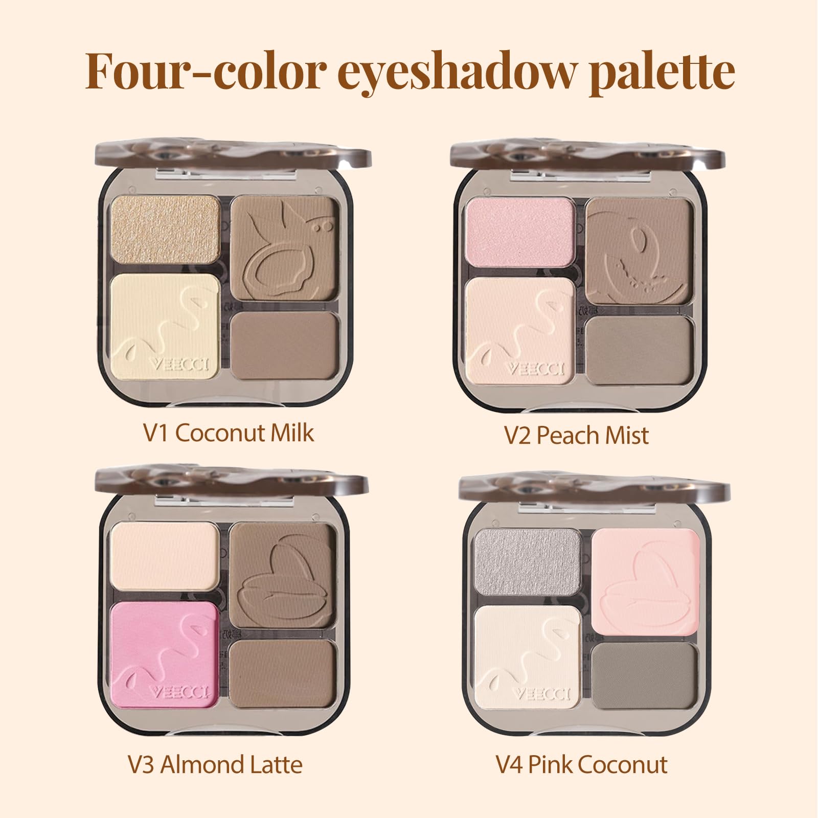YiGuMy Face & Body Contour Palette - Highlighter Makeup Powder Stick with Glow Bronzer, Blush & Shimmer Cream, Korean Natural Glow, Gold/Silver/Vintage Non-Greasy Skin Tone (V1 Coconut Milk)