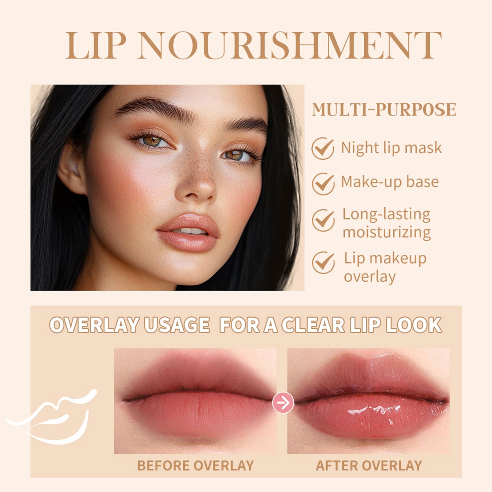 4 PCS Lip Butter Balm - Ultra-Hydrating, Nourishing Lip Care with Natural Ingredients, Shea Butter & Olive Oil, Soothes & Softens Dry Lips (4PCS, 0.5 Fl Oz (Pack of 4))
