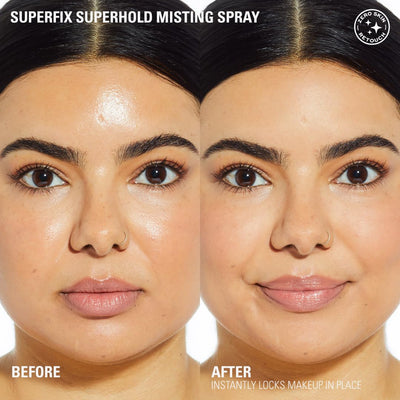 Revolution Beauty London, Superfix Misting Makeup Setting Spray, Ultra Matte & Shine-Free Finish, Long-Lasting Wear, Infused with Vitamin E, 5 fl oz