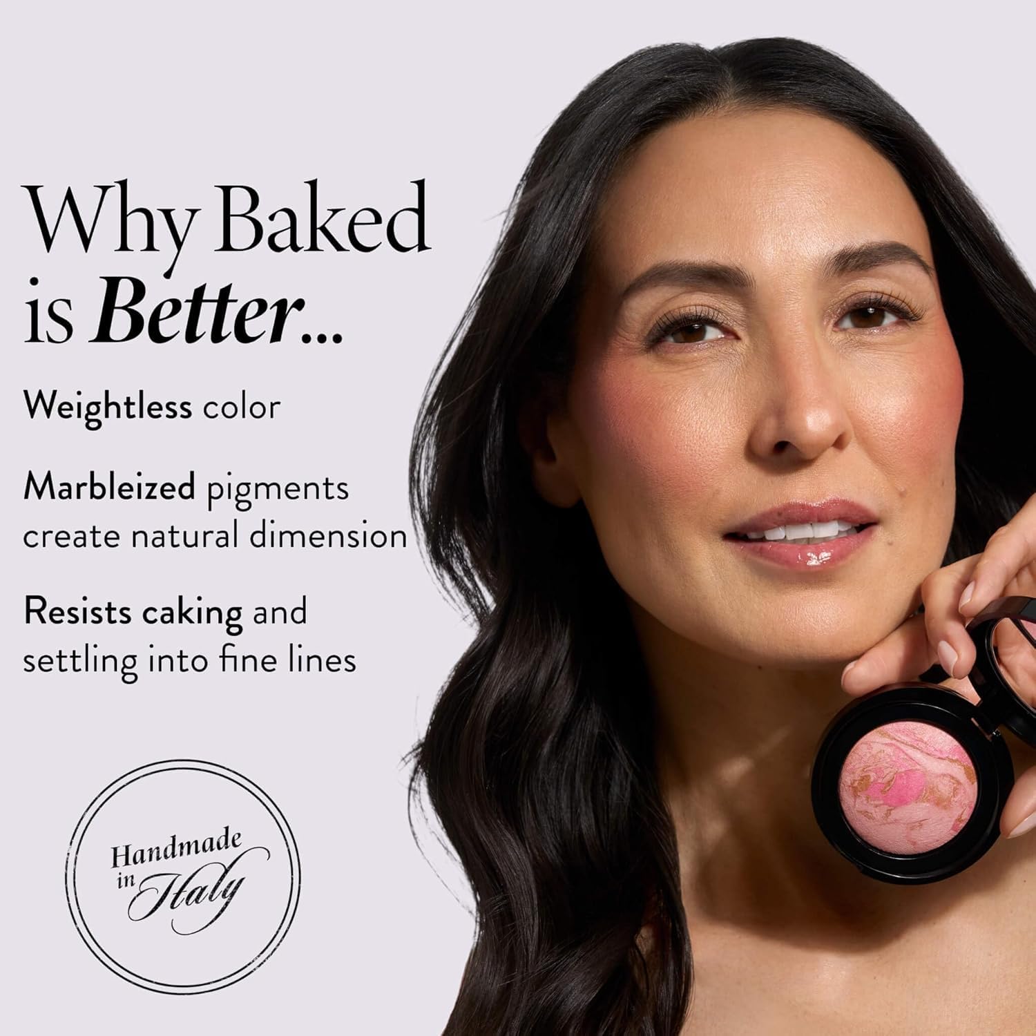 LAURA GELLER NEW YORK Baked Blush-n-Brighten Baked to Go - Pink Buttercream - Travel Size Blush