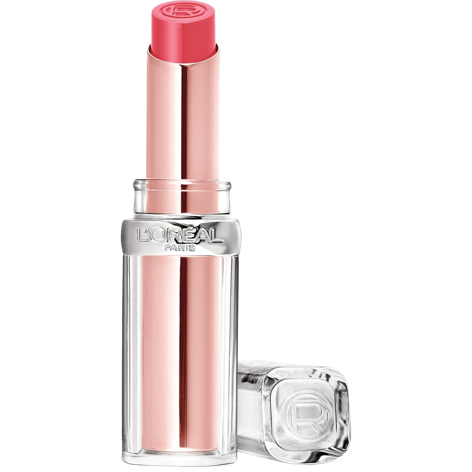 L'Oreal Paris Glow Paradise Hydrating Balm-in-Lipstick with Pomegranate Extract, Nude Heaven, 0.1 Oz