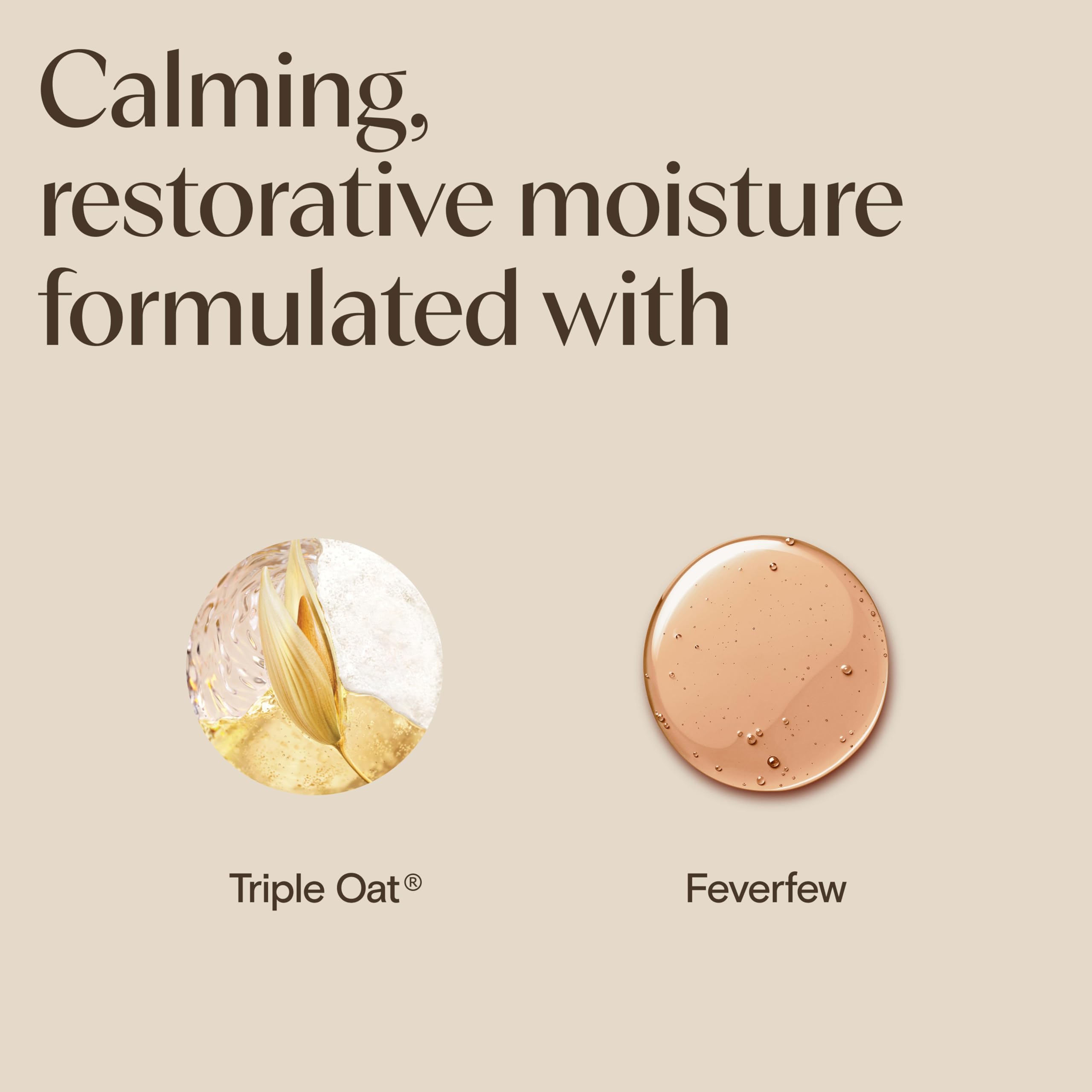 Aveeno Calm + Restore Triple Oat Hydrating Face Serum for Sensitive Skin, Gentle Lightweight Hydrating Serum for Face Instantly Smooths Skin, Non-Comedogenic, Hypoallergenic, Fragrance-Free