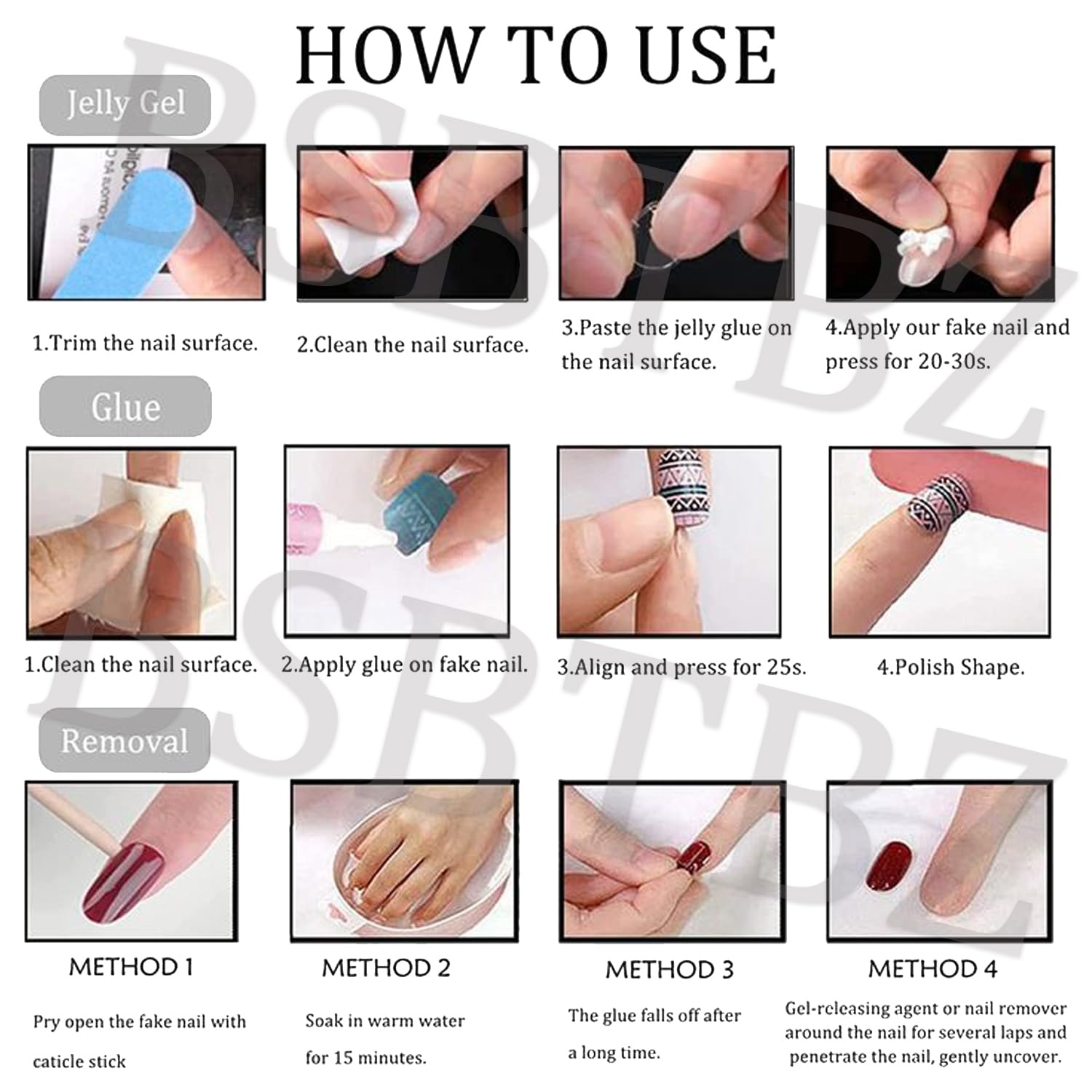 24Pcs Pink Peach Blossom Press on Nails Medium Almond Fake Nail with 3D Pearl Bow Designs Flower False Nails Cute Cat Stick on Nails Almond Shape Acrylic Nails Set for Women Daily Wear