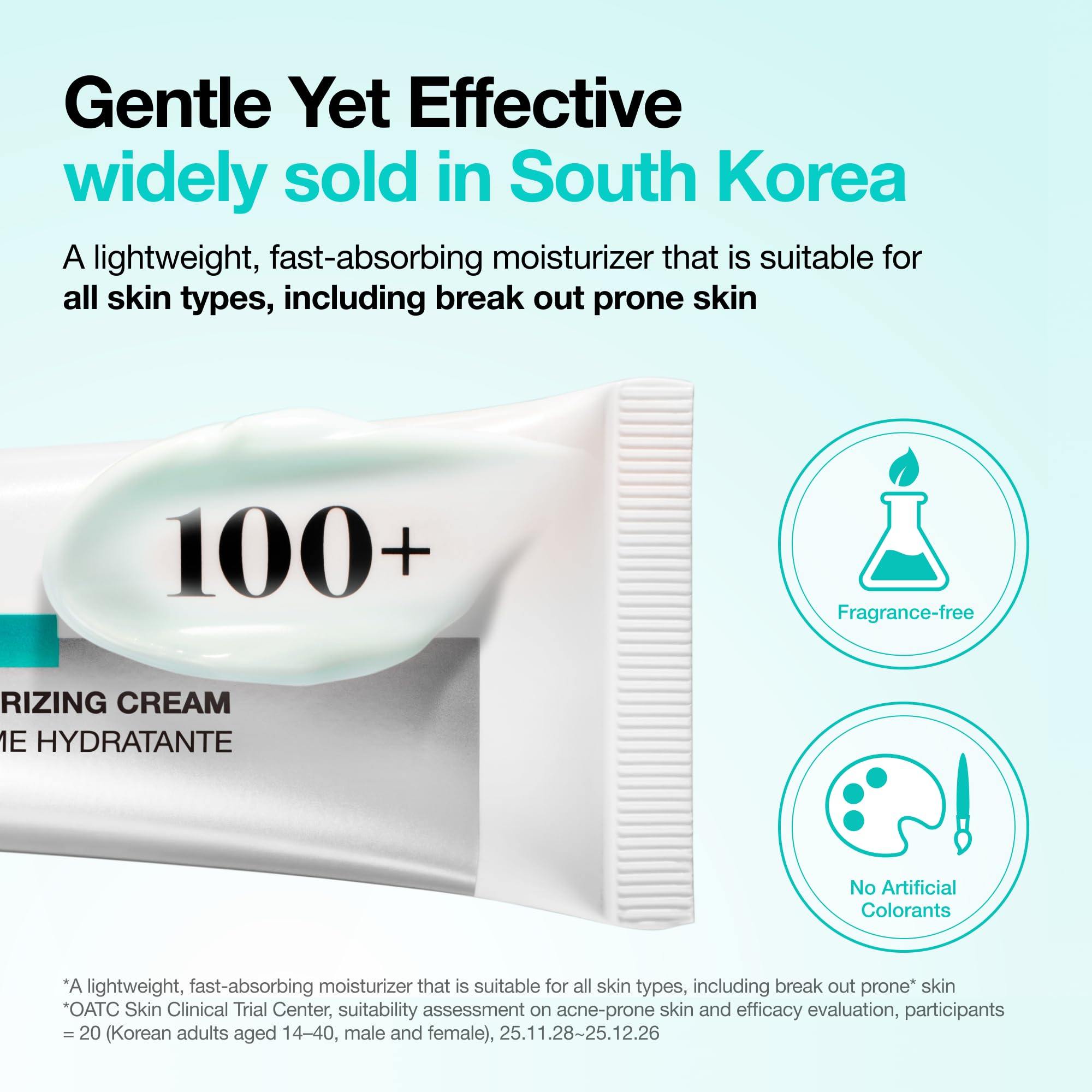 Anua PDRN Hyaluronic Acid 100 Moisturizing Cream, Lightweight, Non-Greasy Hydrating Face Moisturizer with Salmon DNA for Glass Skin, Korean Skincare (2.02 fl oz)