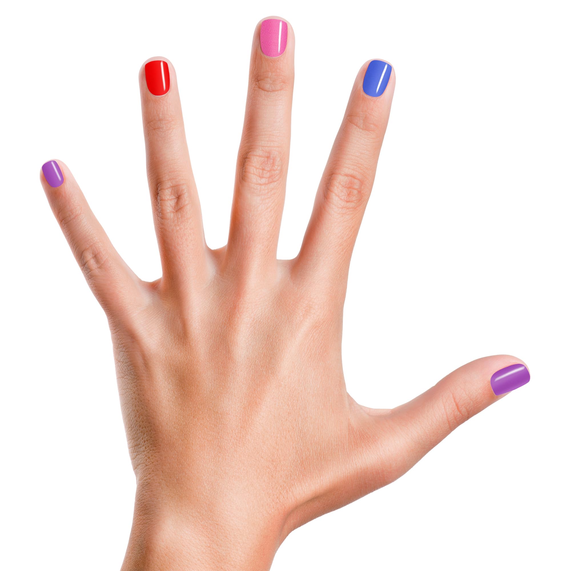 Piggy Paint Nail Polish - Non-Toxic Polish for Little Girls, Toddlers, & Kids, Water Based Formula, Safe, Cruelty Free, Vegan, & Natural, Durable Finish - Scented (4 Color Set)