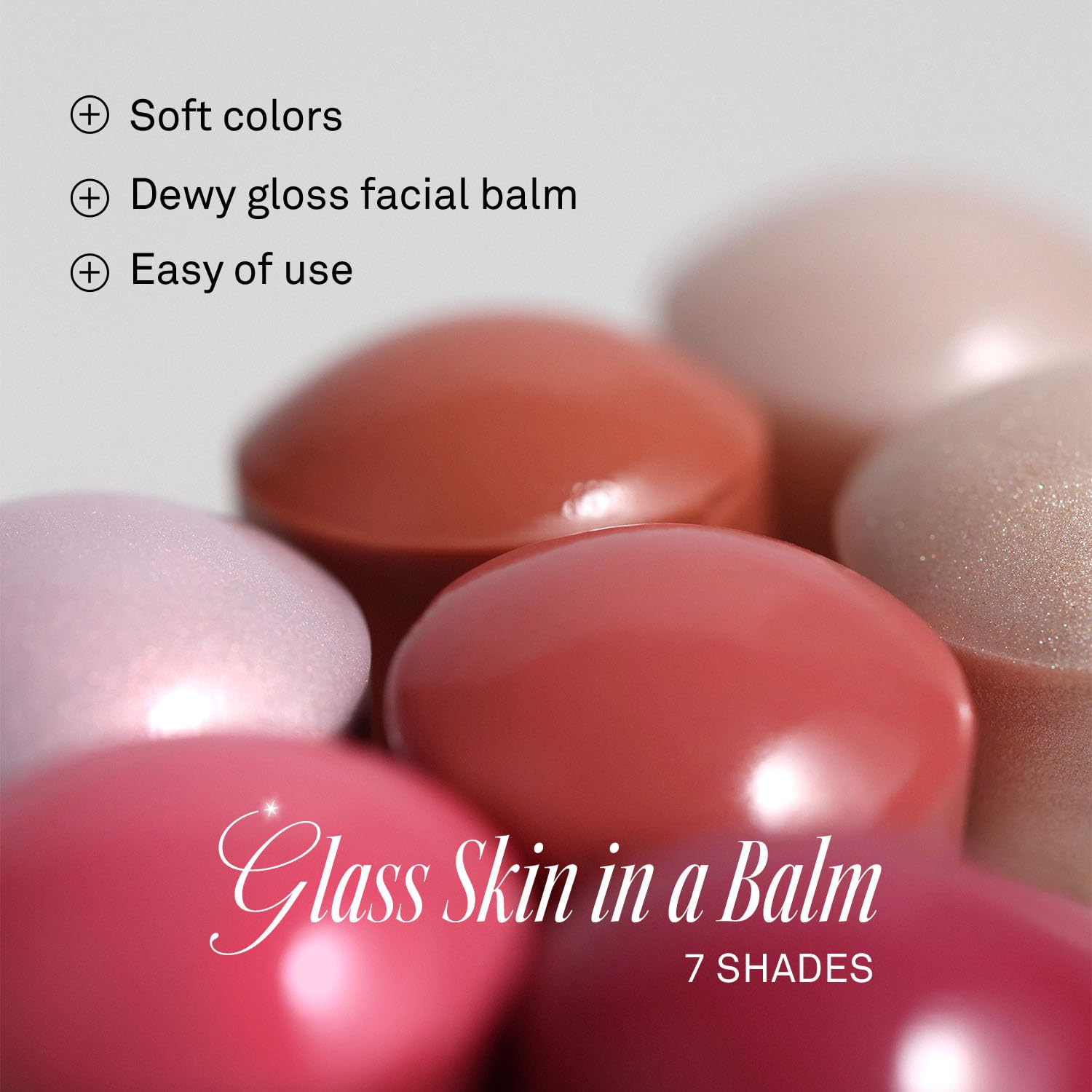 hince True Dimension Radiance Balm Korean Glass Skin Highlighter, with Squalane & Safflower Oil | Cream Blush, Eyeshadow & Lip Glow in One | Dewy Glass Skin Finish, No Parabens, 10g (CLEAR)