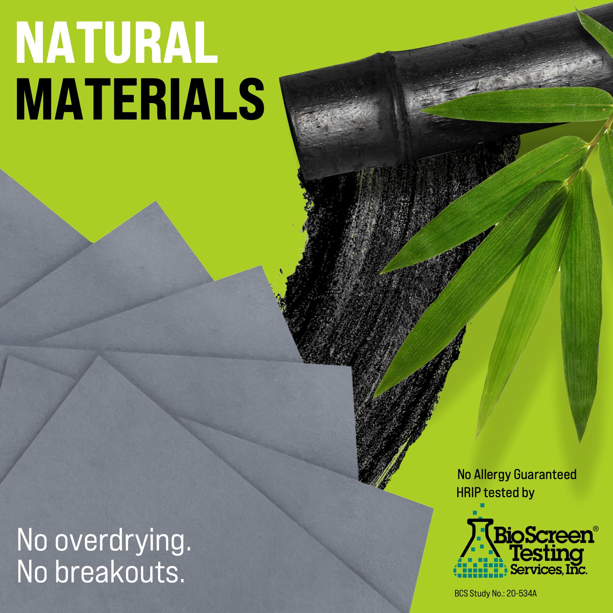 Natural Oil Blotting Sheets for Face with Bamboo Charcoal - 4pk/400 Makeup Friendly Oil Absorbing Sheets for Face - Blotting Papers for Oily Skin - Perfect for Keeping in Purse - Oil Control Film