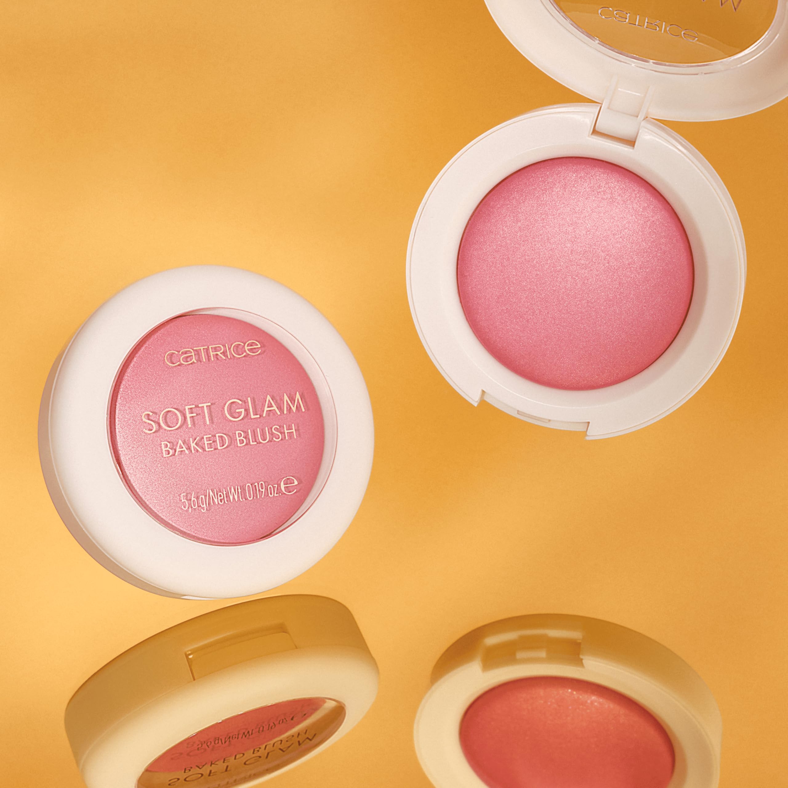 Catrice Soft Glam Baked Blush | Luminous, Lightweight Powder for Buildable Color | Vegan & Cruelty Free (040 | Midnight Berry)