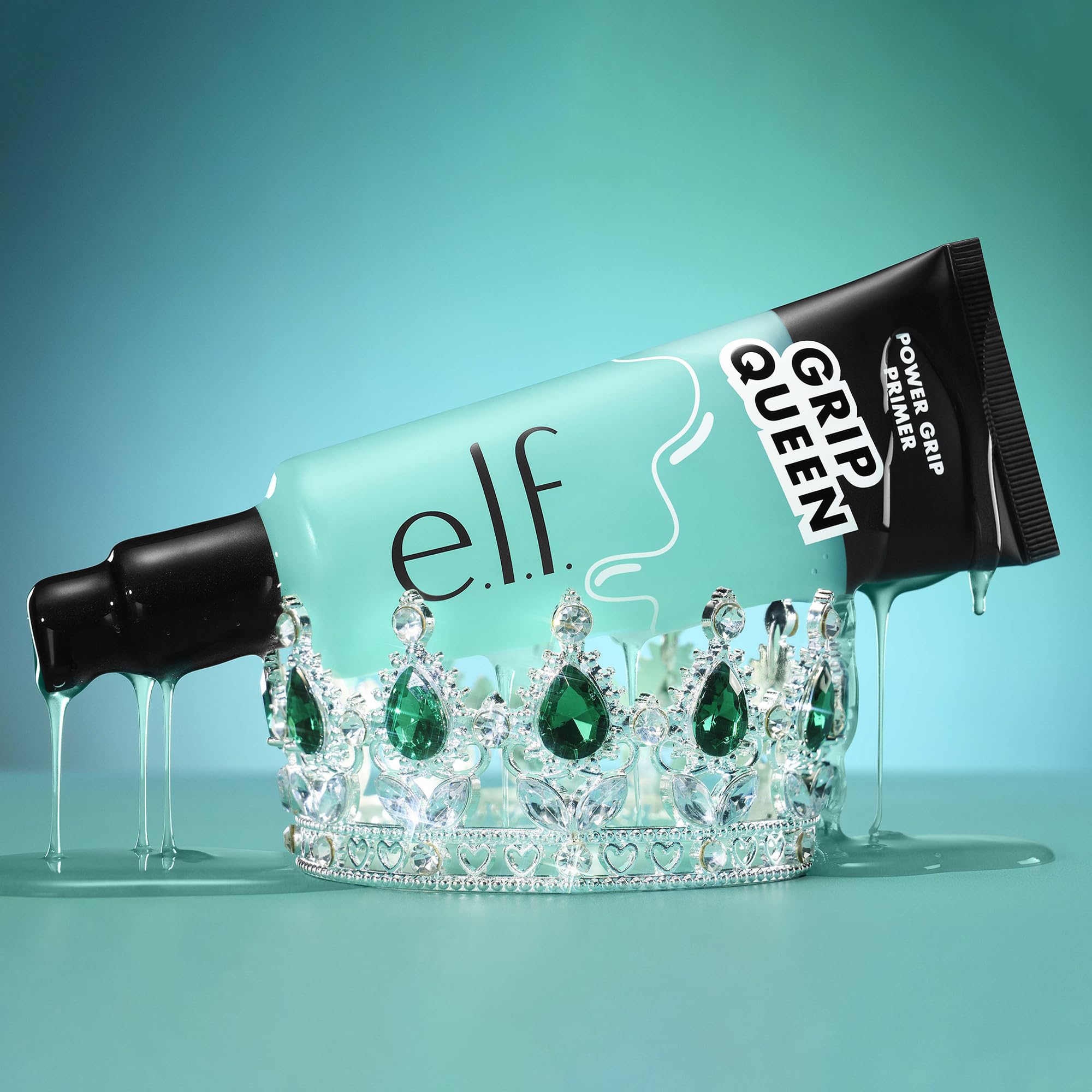 e.l.f. Power Grip Primer Jumbo, Gel-Based & Hydrating Face Primer For Smoothing Skin & Gripping Makeup, Moisturizes & Primes, 2.5 oz
