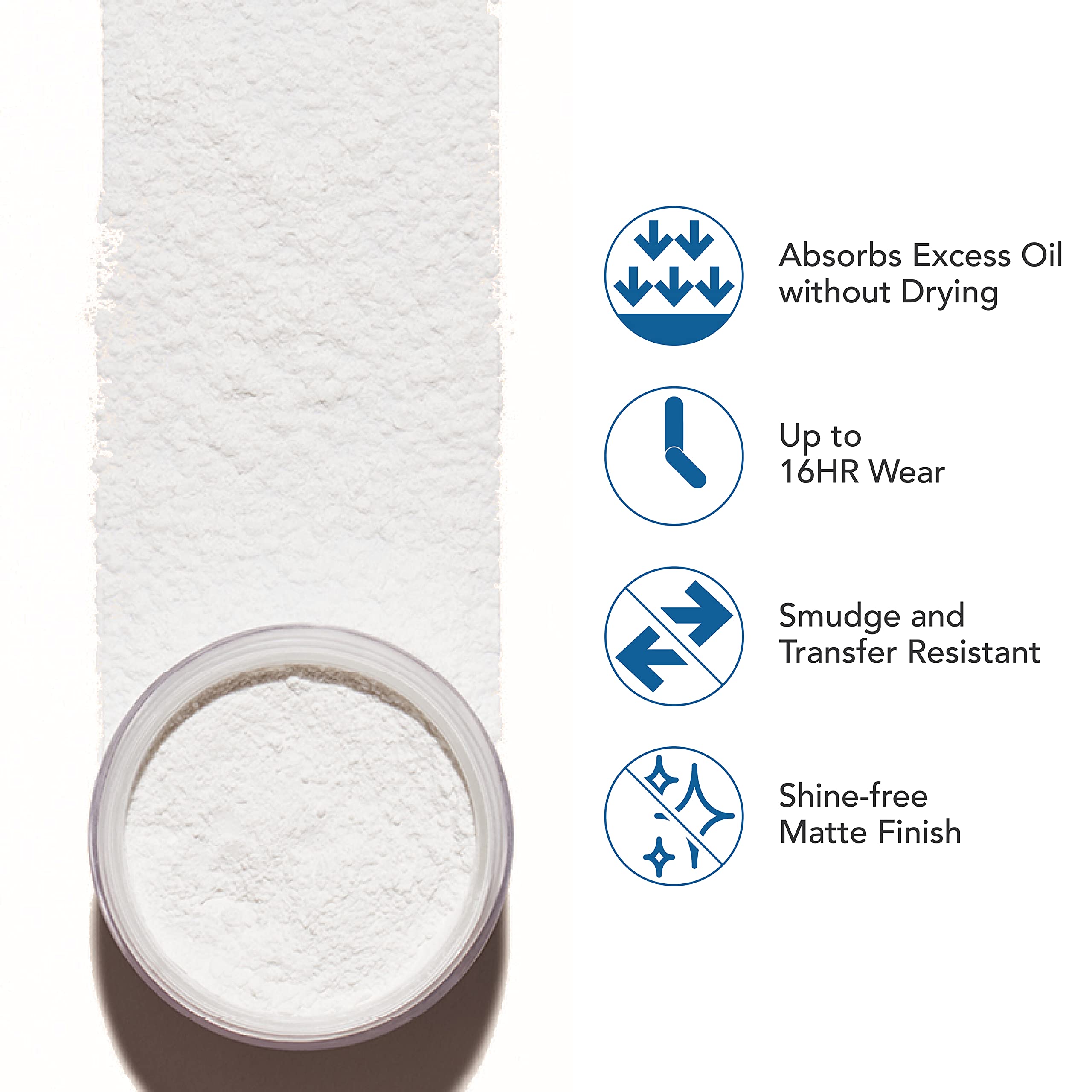 Dermablend Loose Setting Powder, Face Powder Makeup & Finishing Powder, Mattifying Finish and Shine Control