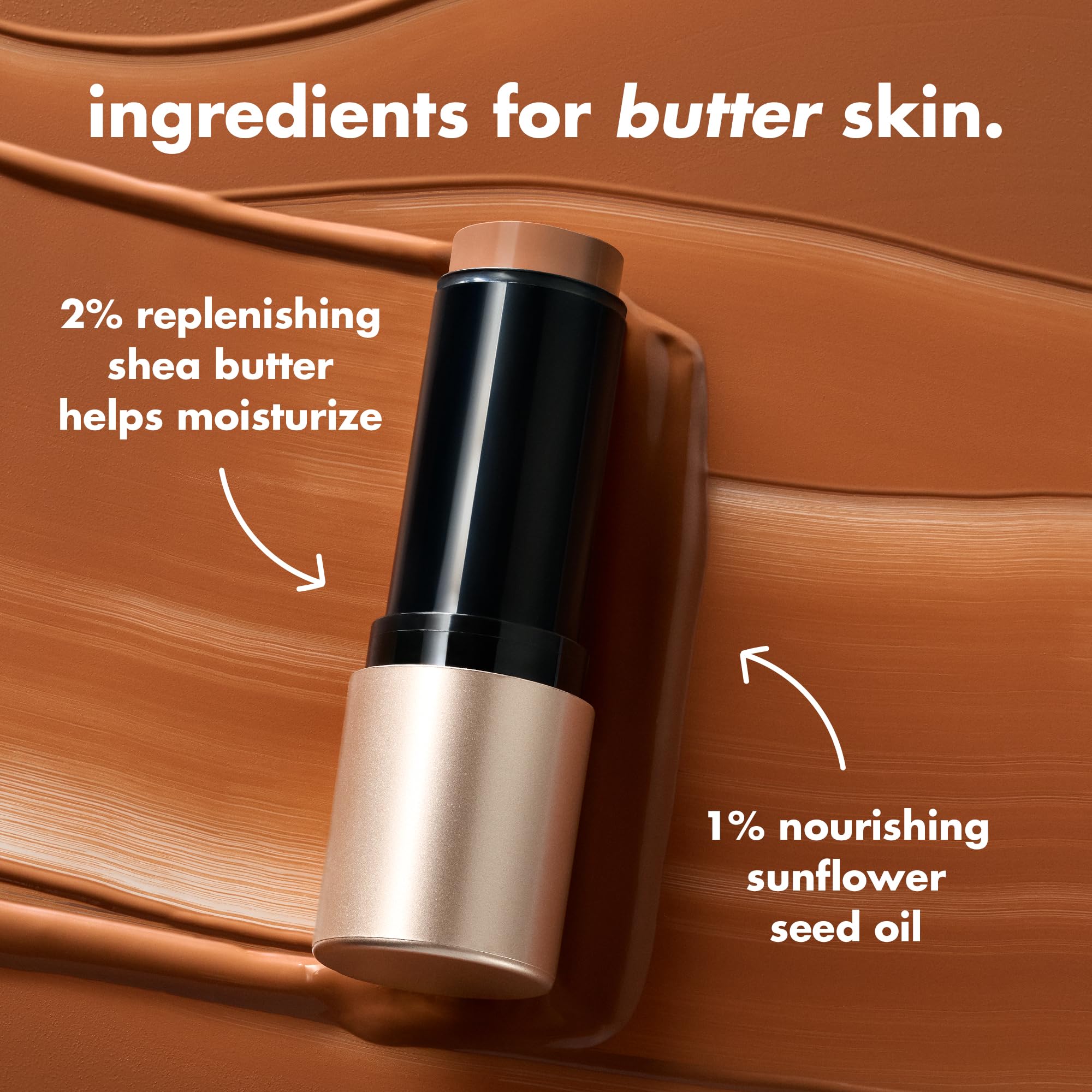 e.l.f. Soft Glam Cream Bronzer Stick, Buildable Cream Bronzer for A Long-Lasting Sculpted Glow & Satin Finish, Twist-Up Design, Vegan & Cruelty-Free, Medium