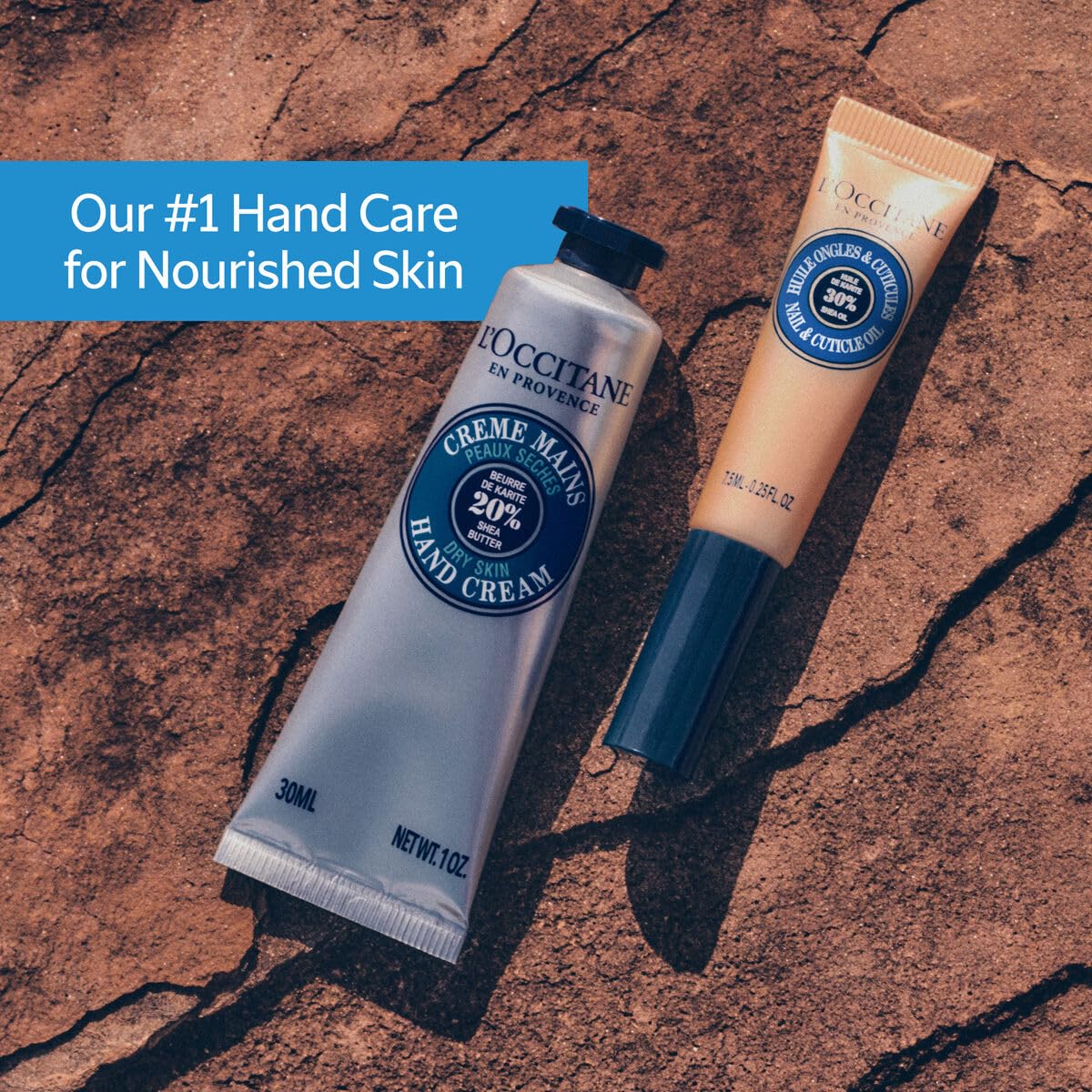 L'Occitane Nourishing Nail & Cuticle Oil with 30% Shea Oil. 0.25 fl oz