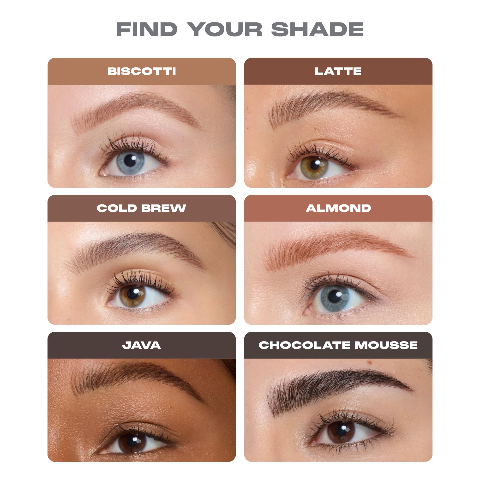 Morphe Nano Brow Pencil - Ultrafine Eyebrow Pencil for Hairlike Strokes - Precision Eye Makeup with Spoolie Brush for Natural Definition and Long-Lasting Wear - Latte (0.001 oz)