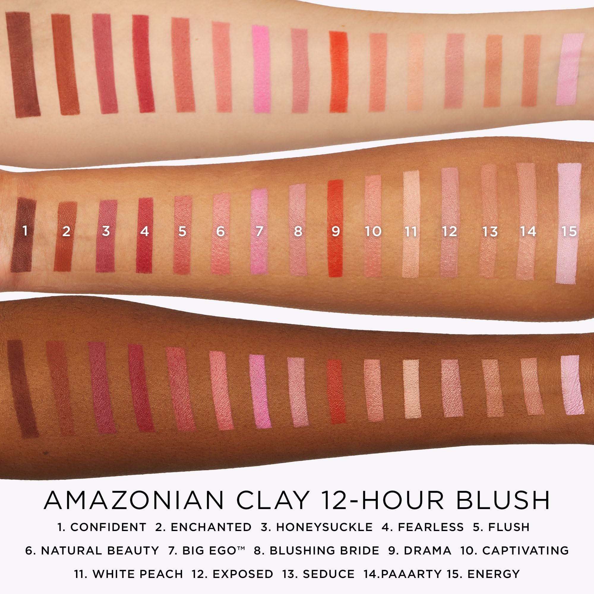 tarte Amazonian clay 12-hour blush – Mineral Pigment Sheer Blush with Vitamin E & Olive Oil for Lightweight Longwear & Buildable Coverage, Vegan & Cruelty-Free, full size, paaarty