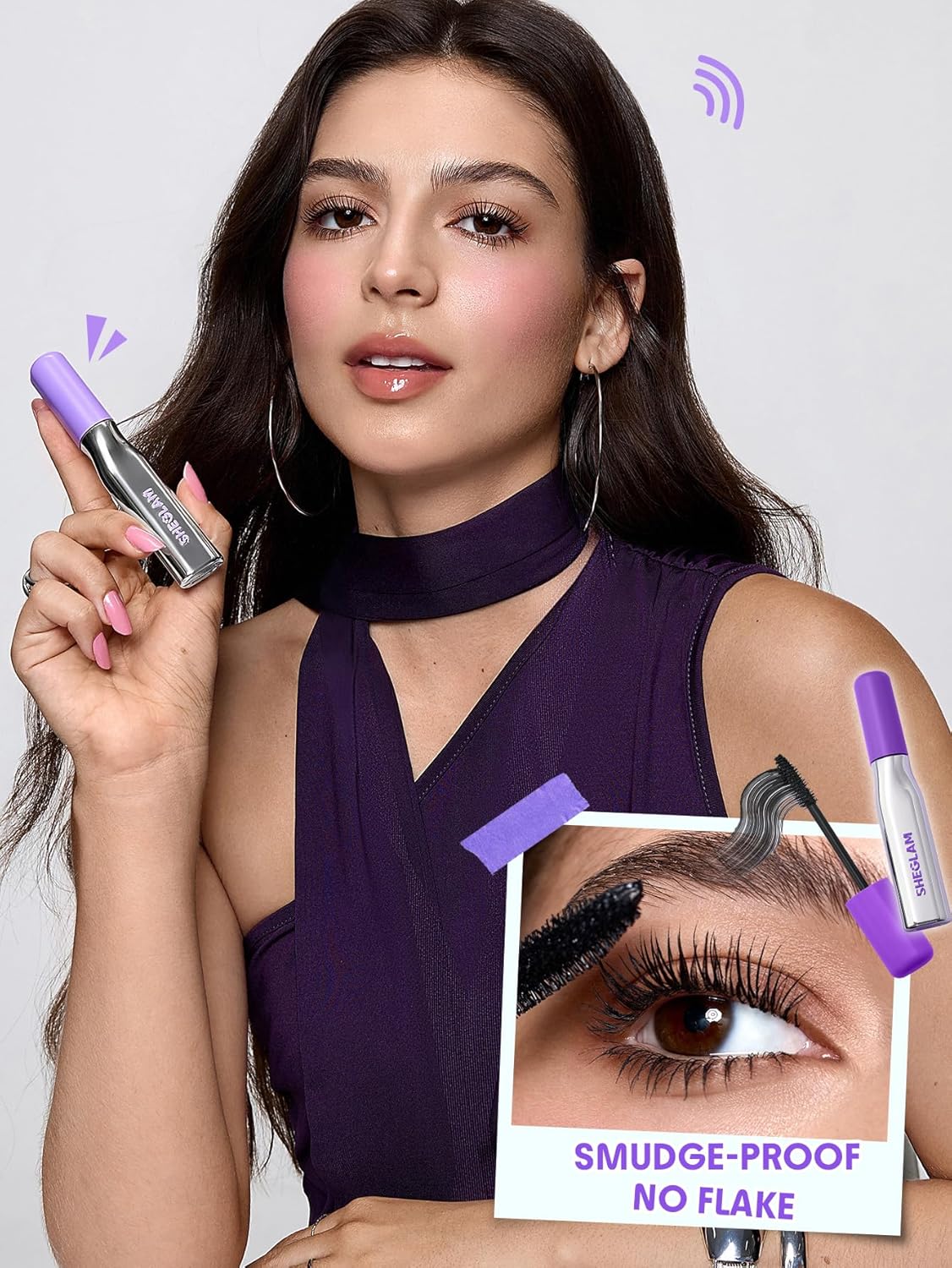 SHEGLAM Lashlighter Mega Boost Mascara Volumizing Defined Lashes