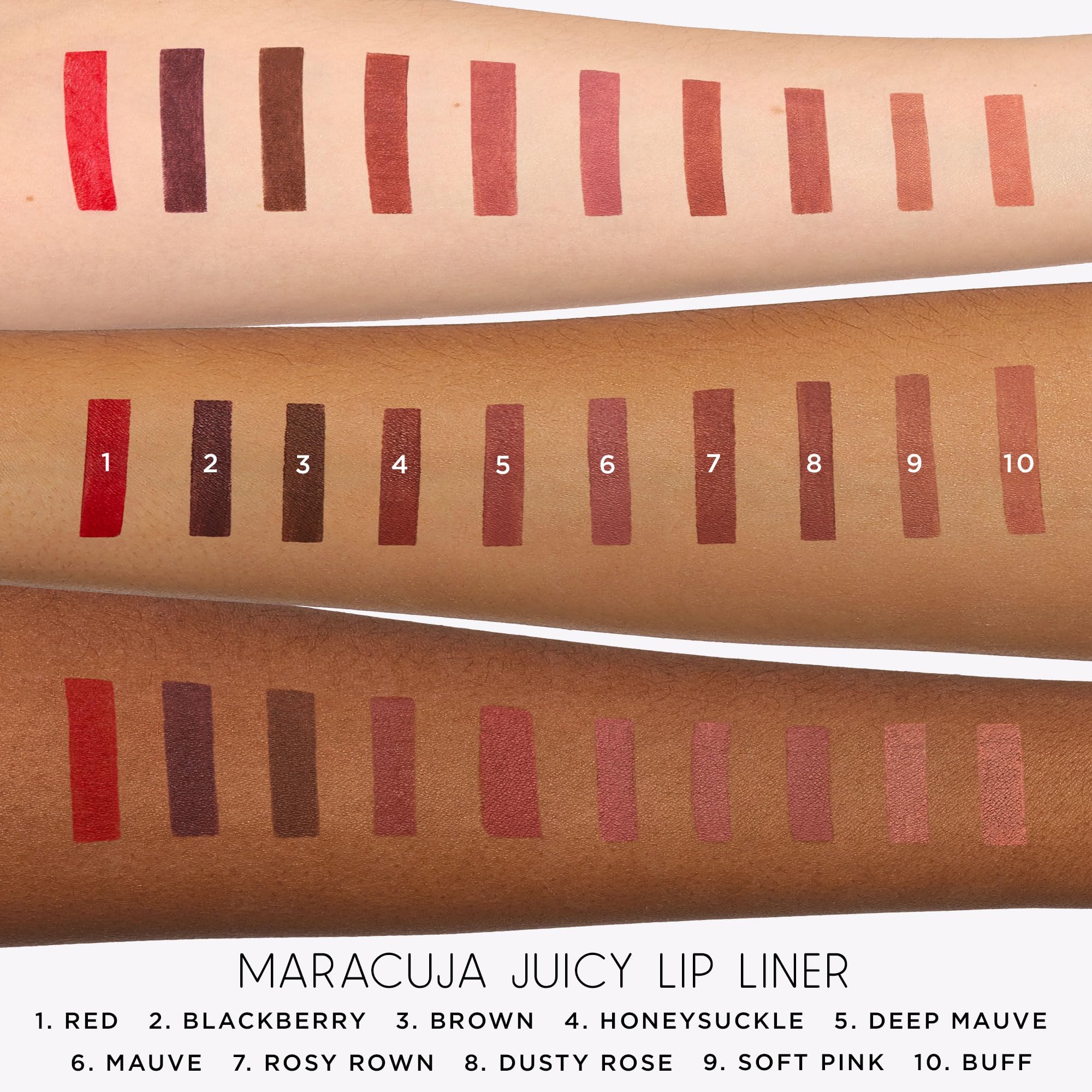 tarte maracuja juicy lip liner – Creamy, Matte, Lip Liner with Hyaluronic Acid with Vitamin E, Vegan & Cruelty-Free, travel size, soft pink