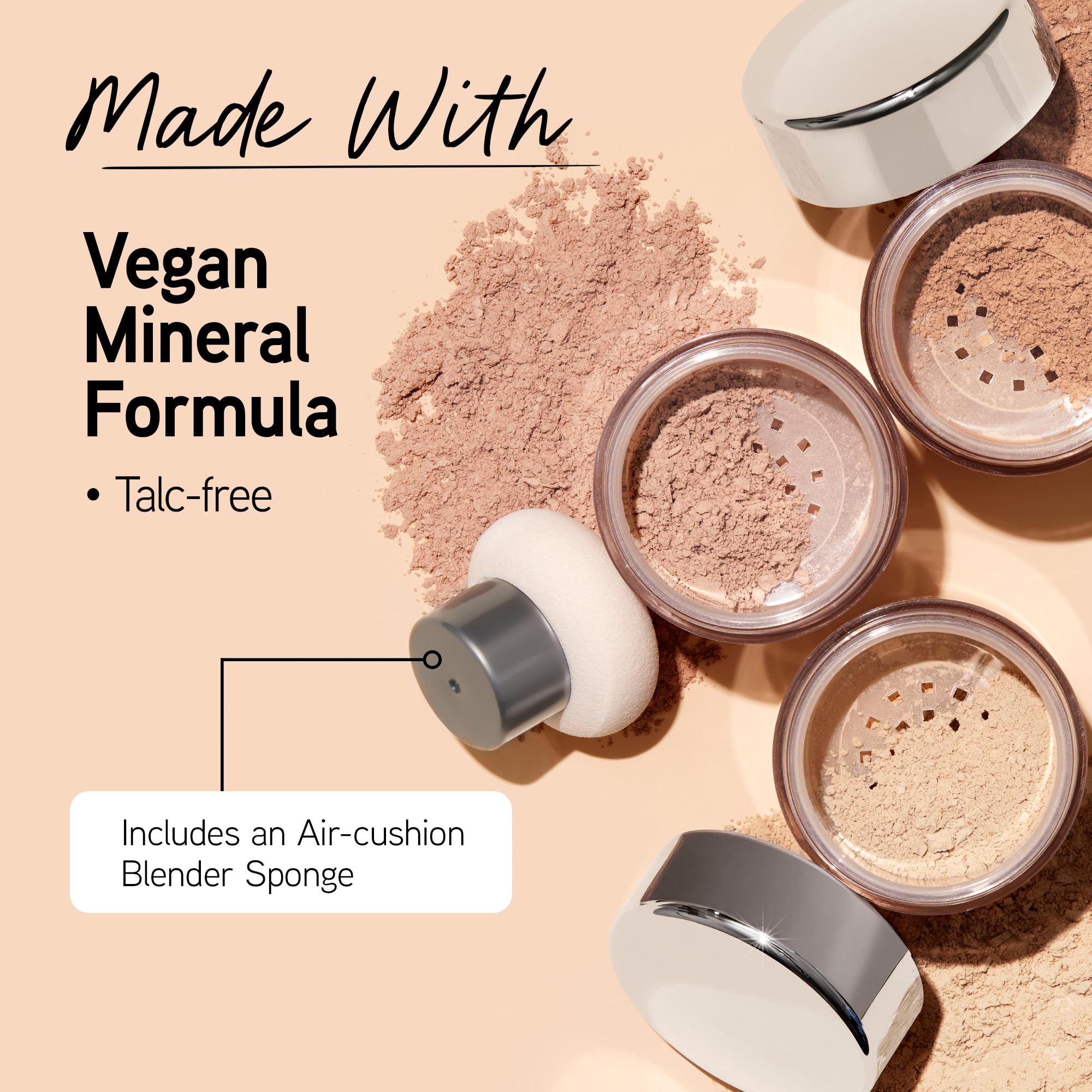 Physicians Formula Mineral Wear Talc-Free Loose Powder Creamy Natural, Dermatologist Tested, Clinically Tested
