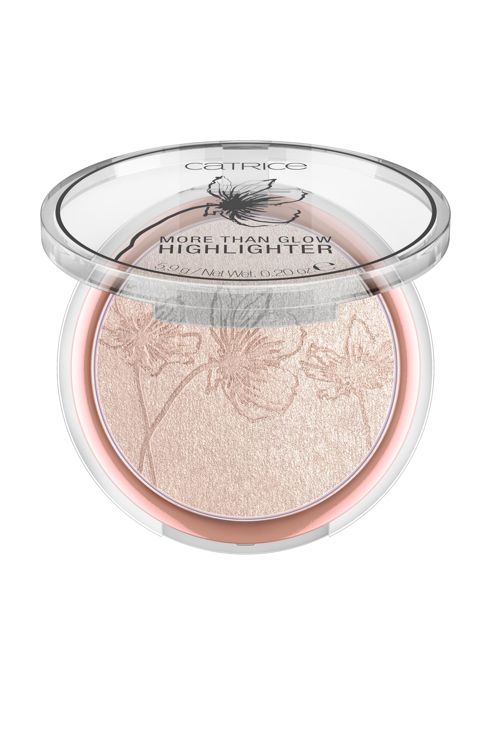 Catrice | More Than Glow Highlighter | Silky Soft Pressed Powder for Intense Radiant Glow | Vegan & Cruelty Free (020 | Supreme Rose Beam)