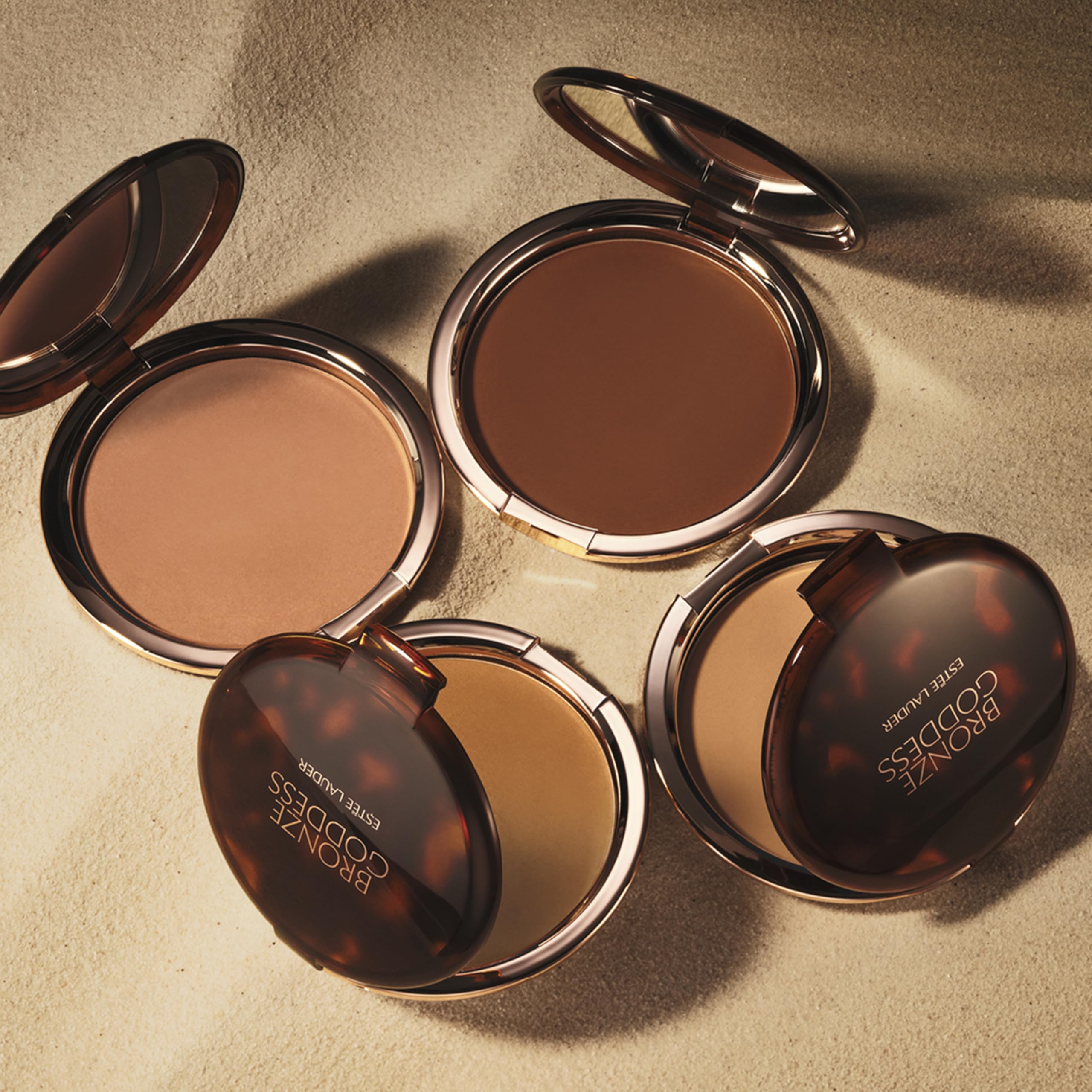 Estée Lauder Bronze Goddess Bronzer Powder | Matte Finish + Buildable Coverage, 0.74 Ounce, Medium