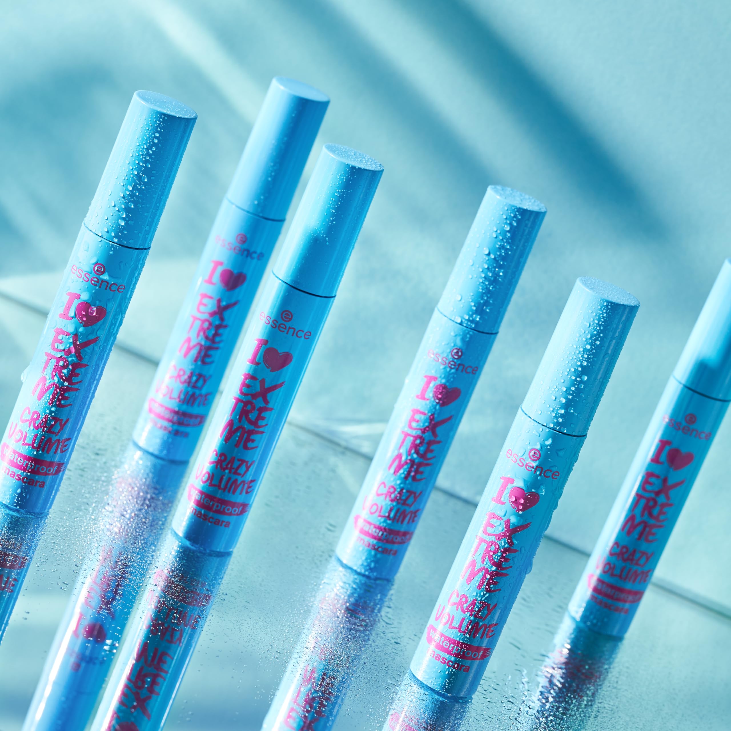 essence | I Love Extreme Crazy Volume Waterproof Mascara | Volumizing & Longlasting for Dramatic Lashes | Vegan & Cruelty Free | Free From Parabens, Alcohol, & Microplastic Particles