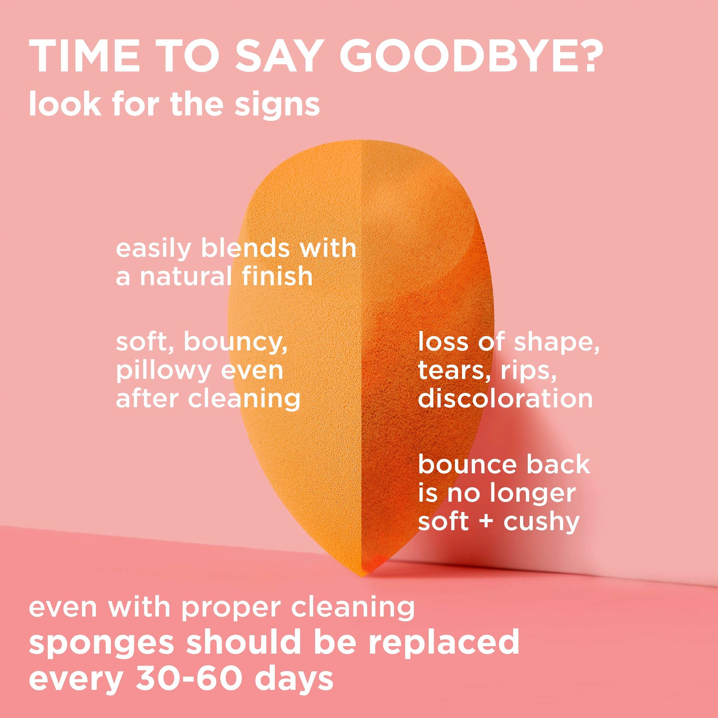 Real Techniques Miracle Complexion Sponge + Case (Packaging May Vary)