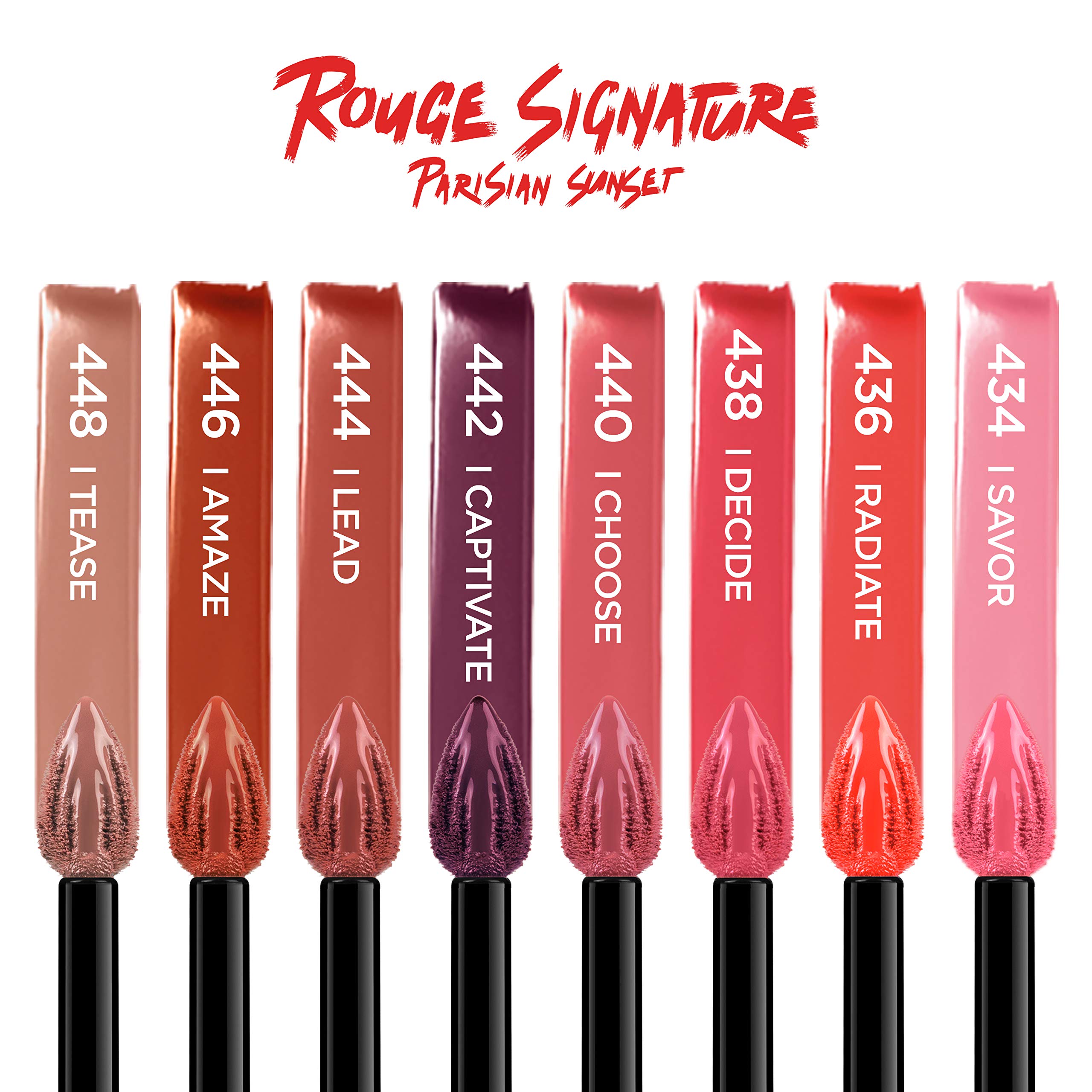 L’Oréal Paris Makeup Rouge Signature Parisian Sunset Collection, I Choose