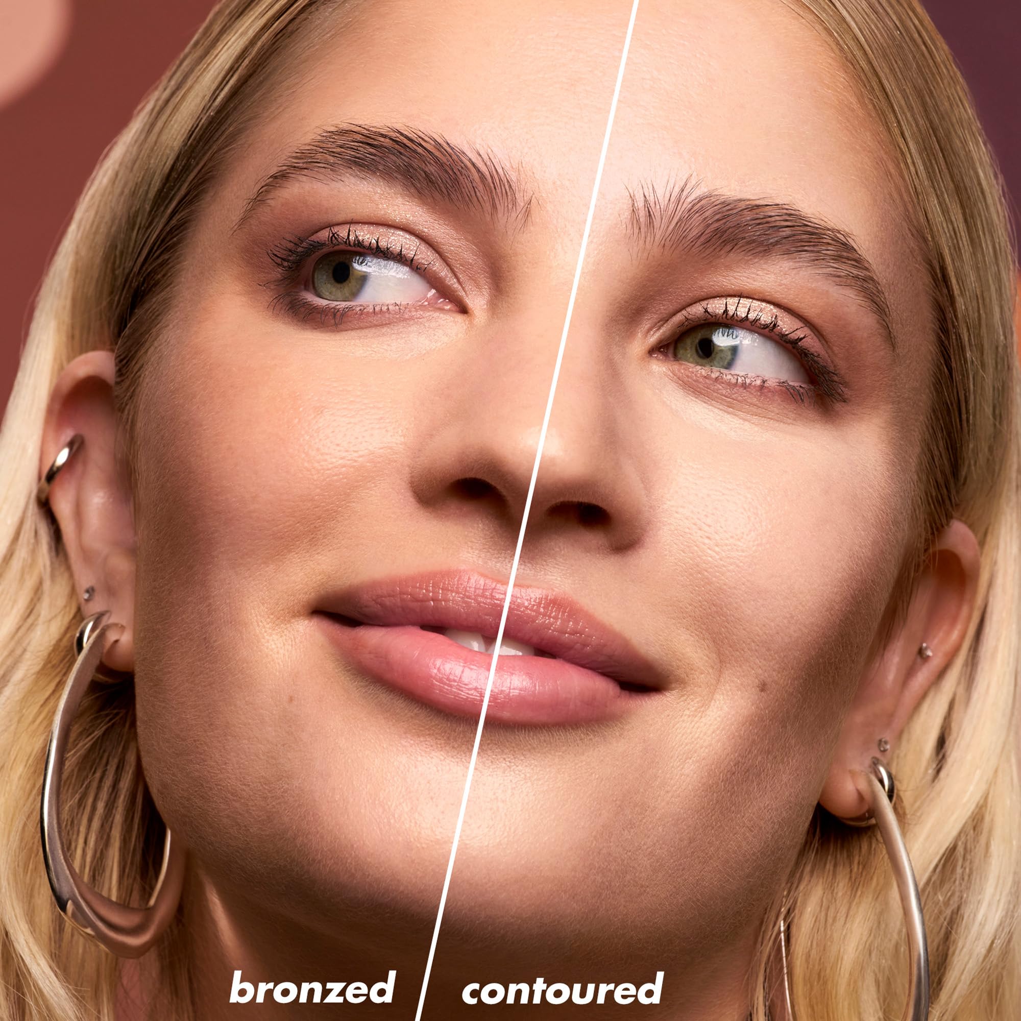 e.l.f. Camo Liquid Bronzer & Contour, Silky Pigmented Formula, Long-Lasting Glow for A Sun-Kissed, Sculpted Finish, Vegan & Cruelty-Free, 2 Fair/Light