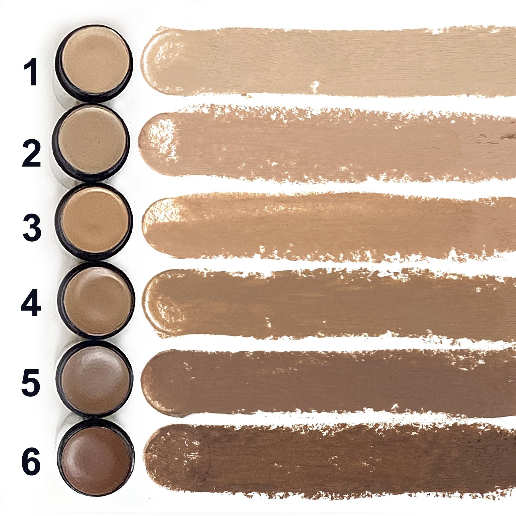 KODE Mens Concealer (Shade 2 of 6) Dark Circle Under Eye Cream Corrector, Multi-Use, Pimples, Scars, Rashes