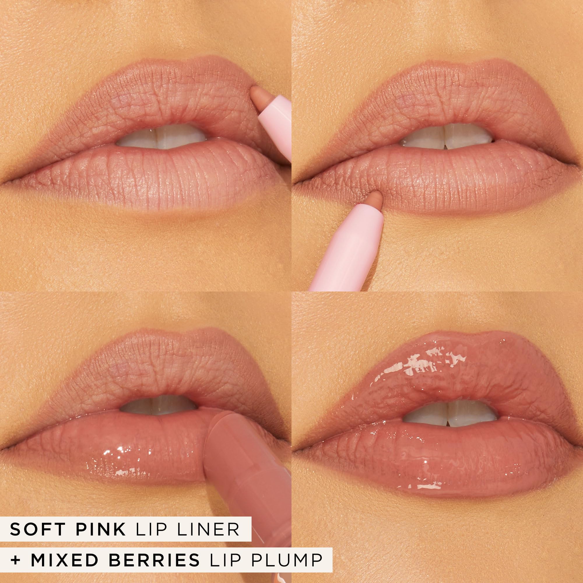 tarte maracuja juicy lip liner – Creamy, Matte, Lip Liner with Hyaluronic Acid with Vitamin E, Vegan & Cruelty-Free, travel size, soft pink