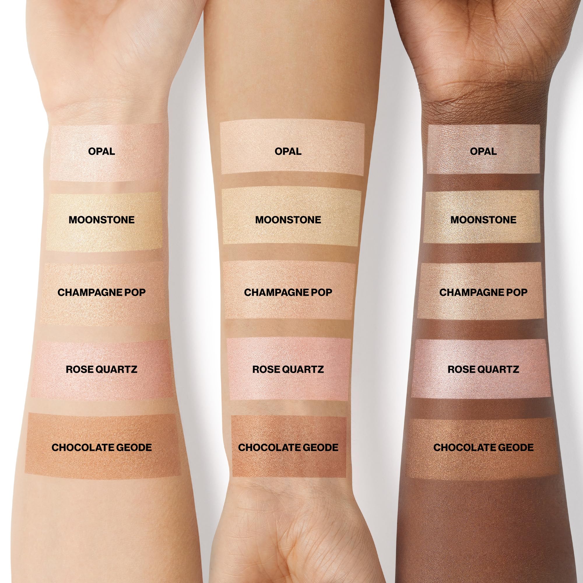 Smashbox X BECCA Shimmering Skin Perfector Pressed Highlighter | Creamy Formula that Melts into Skin for a Natural, Radiant, Glow-Boosting Highlight, 0.09 Ounce, Champagne Pop Mini