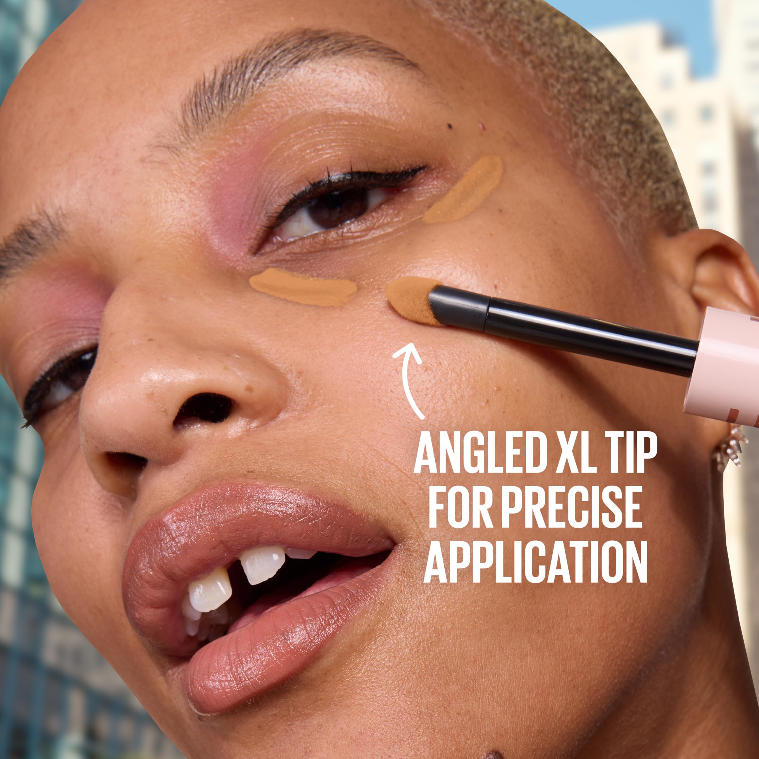 Maybelline Lifter Serum Concealer, Radiant Concealer with Full Coverage, Includes 2% Peptides + Caffeine to Hydrates & Brightens Under Eyes, 5, 1 Count