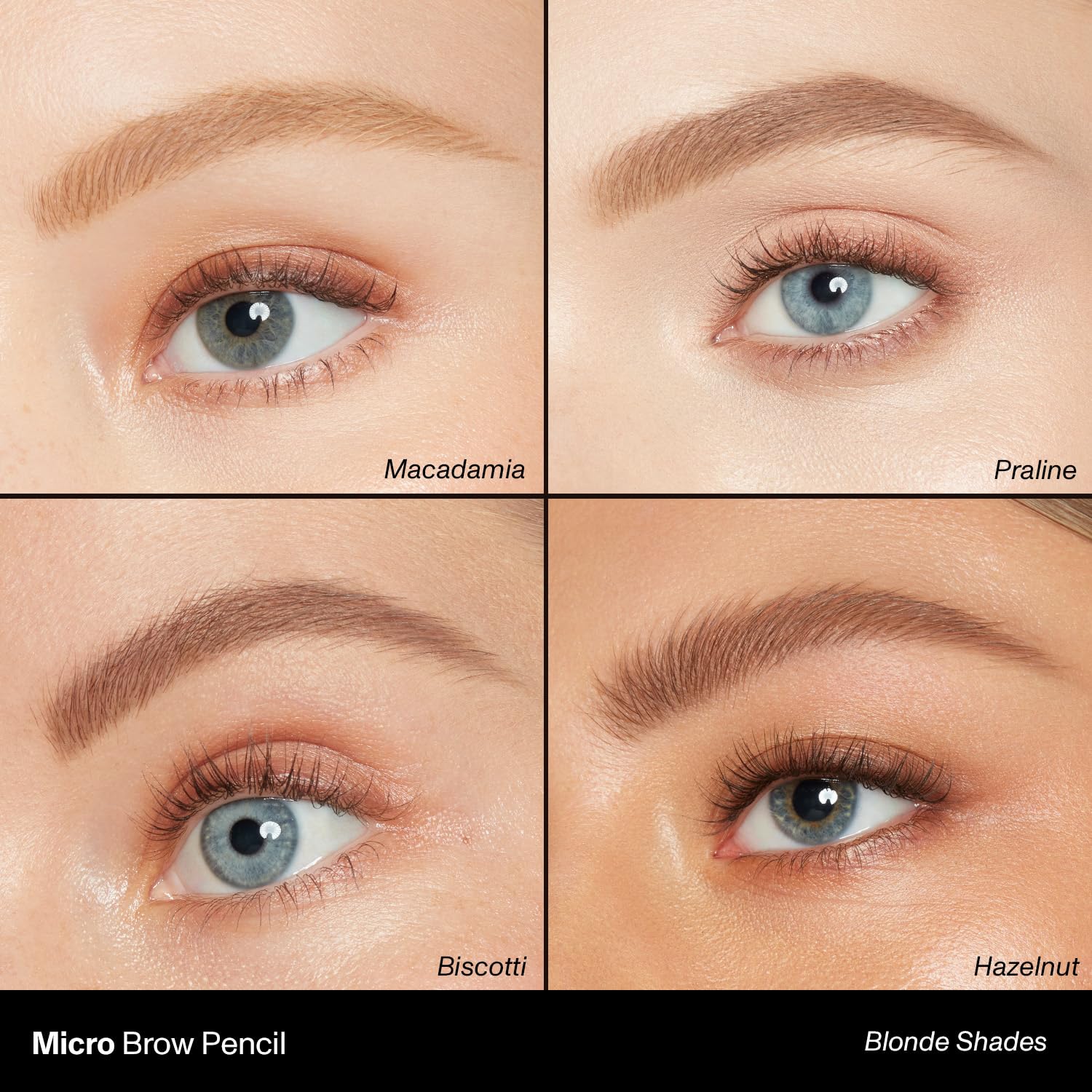 Morphe Micro Dual Eyebrow Pencil - Dual-Ended Brow Pencil Featuring a Retractable, Ultra-Precise, Pointed Tip - Richly Pigmented, Smooth-Gliding, Long-Lasting Wax Formula - Praline (0.003 oz)