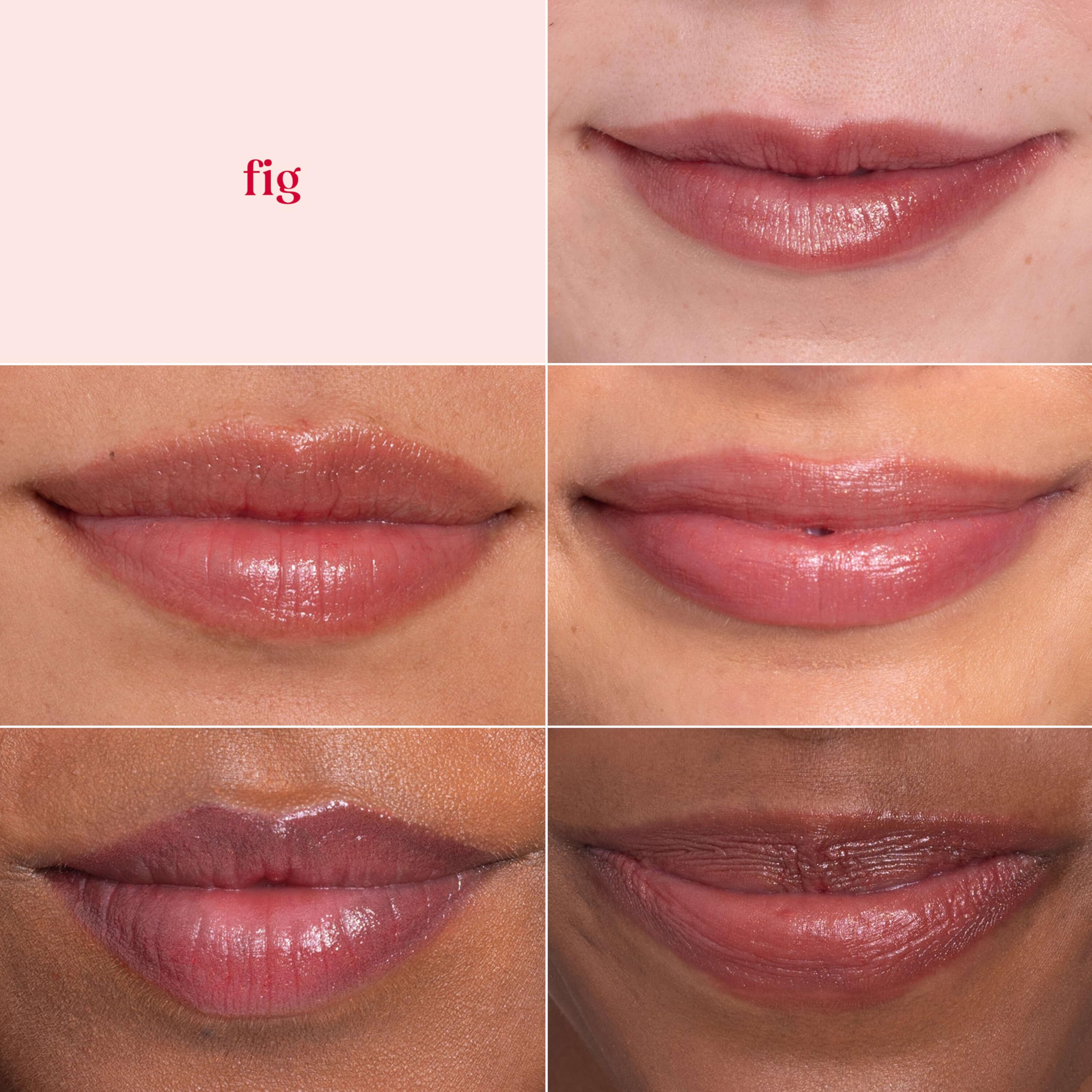 Burt's Bees Lip Shimmer Nude Collection, Tinted Lip Balm Stick, Moisturizing for All Day Hydration with Natural Glowy Pigmented Finish & Buildable Color, 3 Warm Shades; Value Pack, 3 Tubes x 0.09 Oz