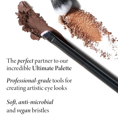 LAURA GELLER NEW YORK Shadow Skills Eyeshadow Professional Vegan Makeup Brush Set | Apply Eyeshadow & More - Pack of 4