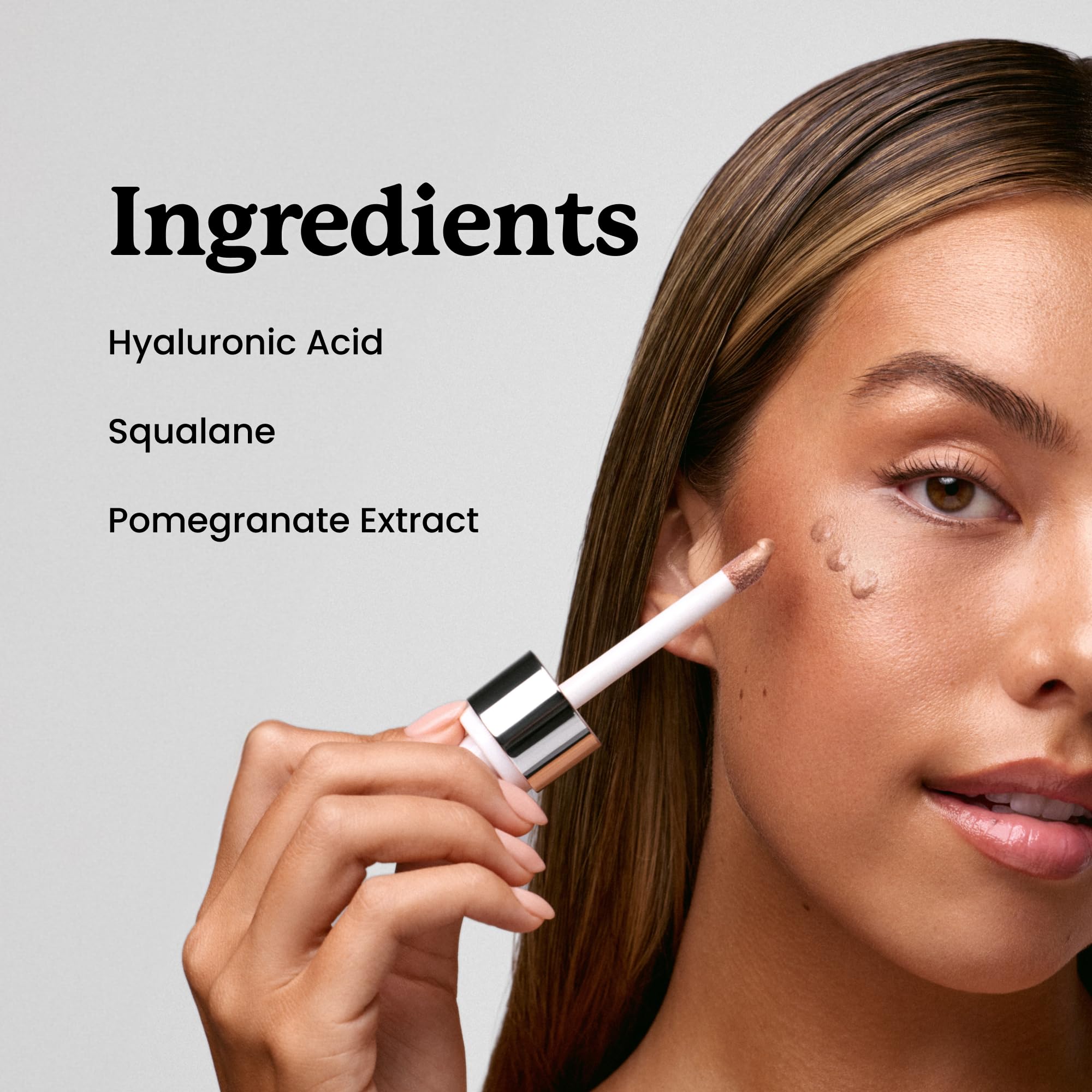Sacheu Liquid Glow STAY-N Liquid Highlighter & Illuminator Makeup — 30ml Long Lasting Luminous Glow Lightweight Dewy Finish, Aura Glow