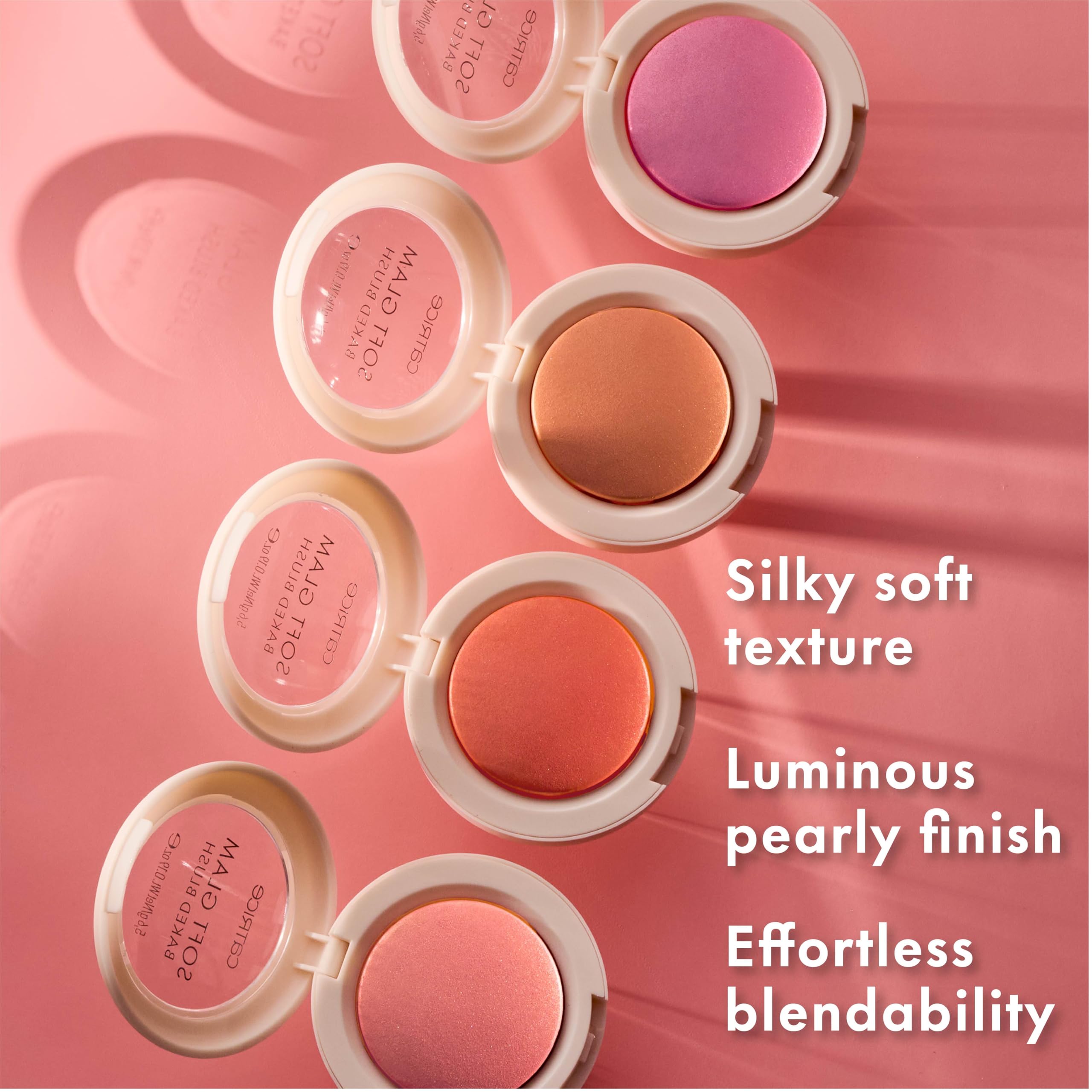 Catrice Soft Glam Baked Blush | Luminous, Lightweight Powder for Buildable Color | Vegan & Cruelty Free (040 | Midnight Berry)