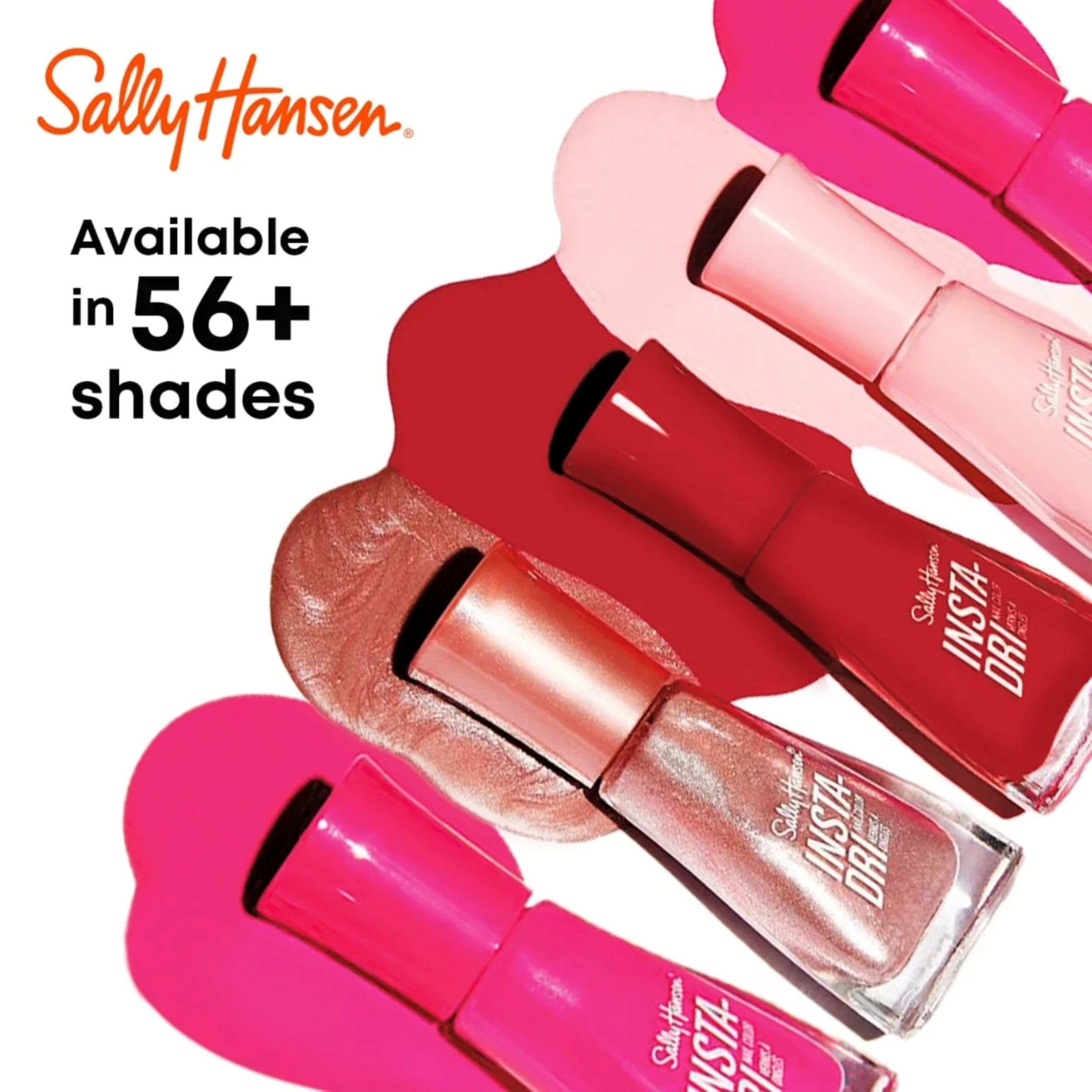 Sally Hansen Insta-Dri Nail Polish | Quick Dry, Long Lasting, Streak-Free Shine | Opaque, Glossy | 357 Time Warmth | Burnt Orange Nail Color