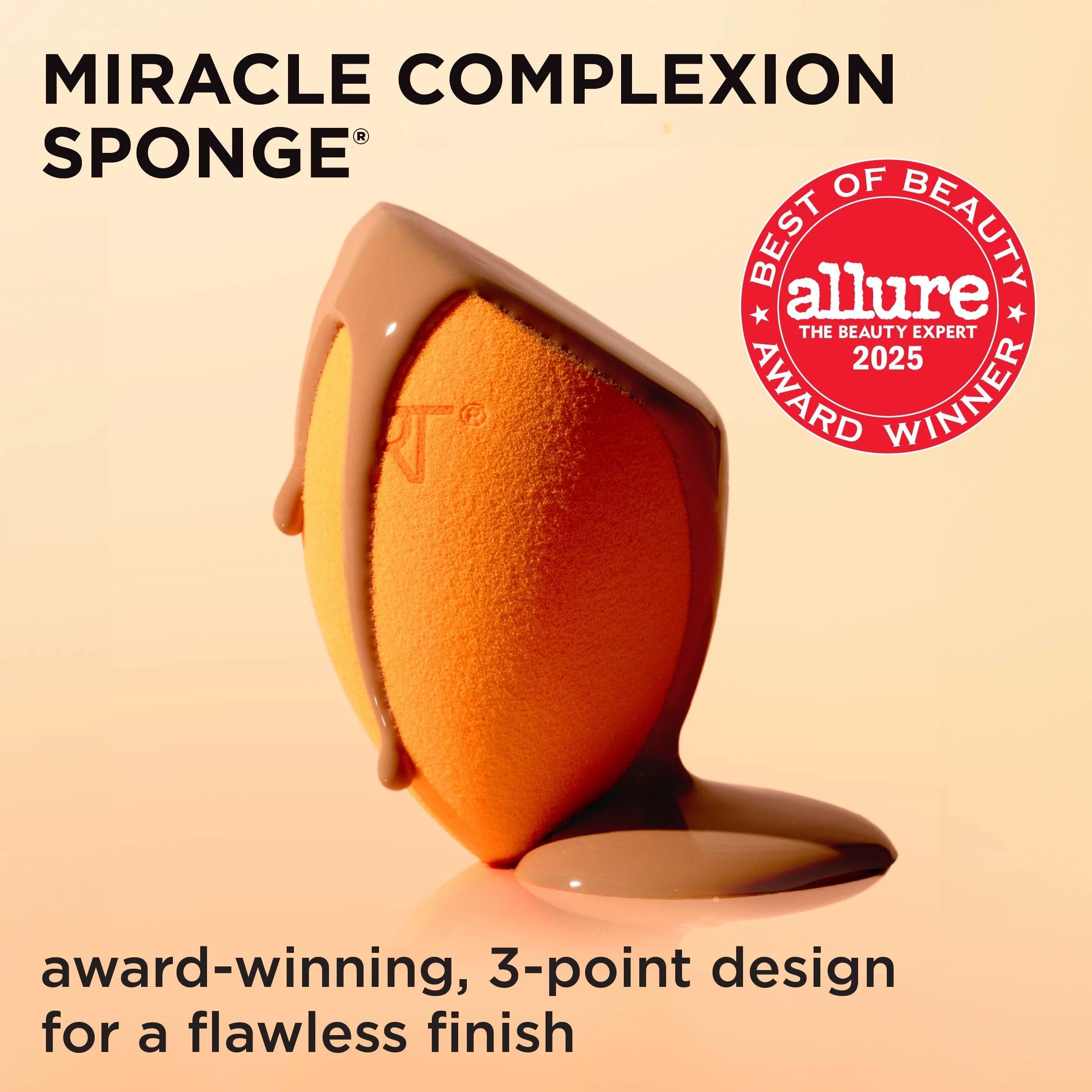 Real Techniques Miracle Complexion Sponge + Case (Packaging May Vary)