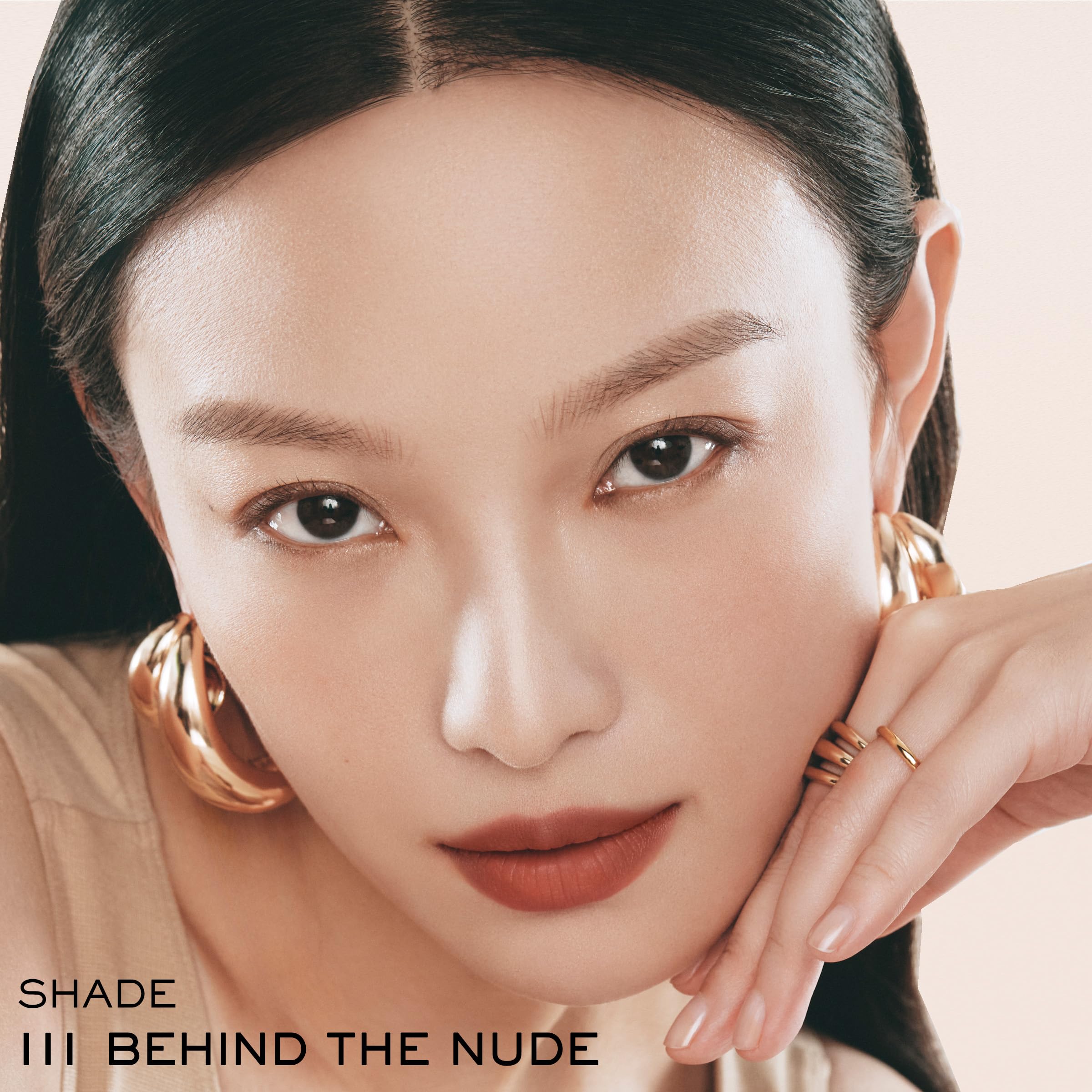 Lancôme L'Absolu Rouge Intimatte Hydrating Matte Lipstick - Buildable & Lightweight Formula with a Soft Matte Finish - Up To 24HR Comfort - 320 Hush Hush