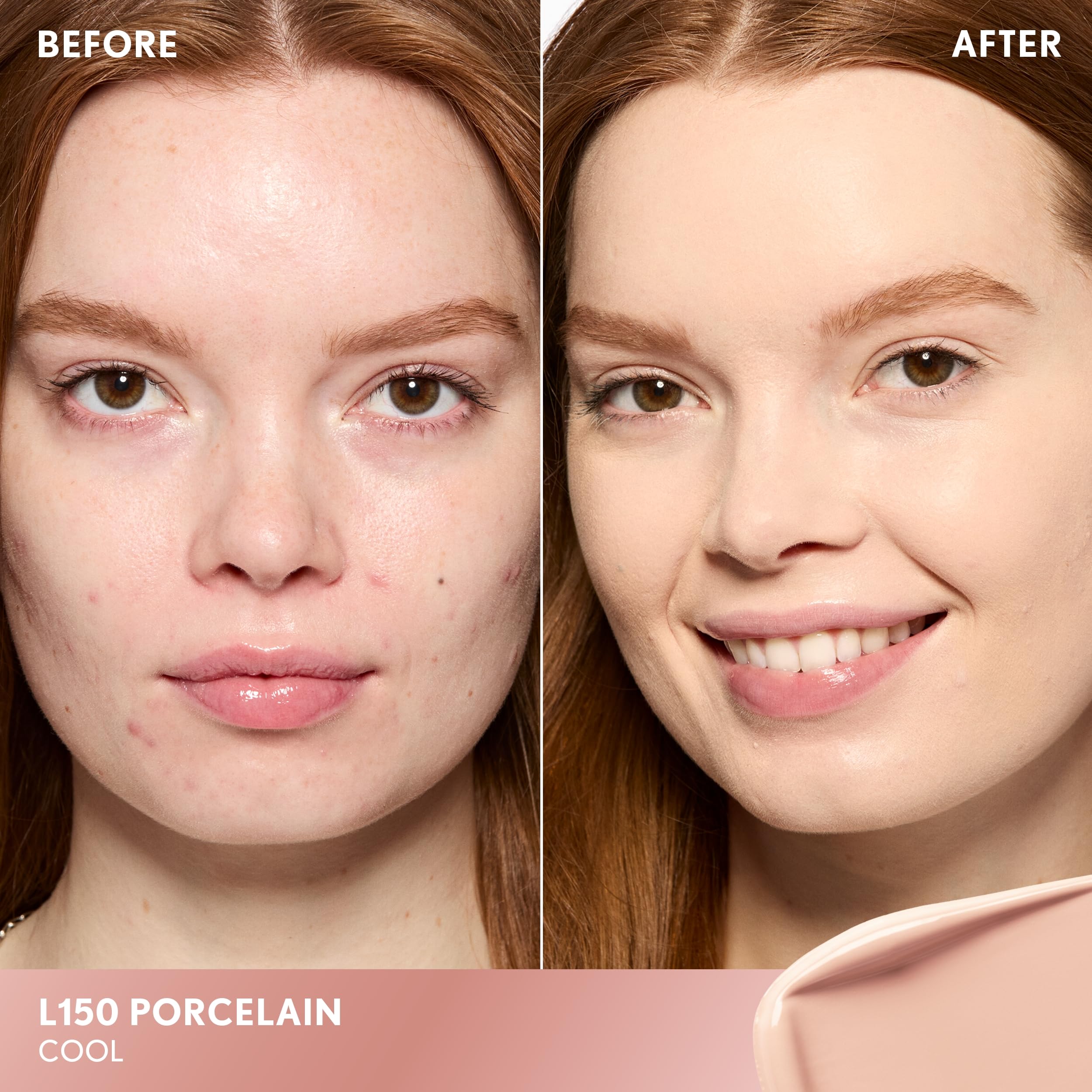 COVERGIRL TruBlend Undercover Concealer, Buildable, Full Coverage, 24-Hour Wear, Matte Finish - L150 Porcelain