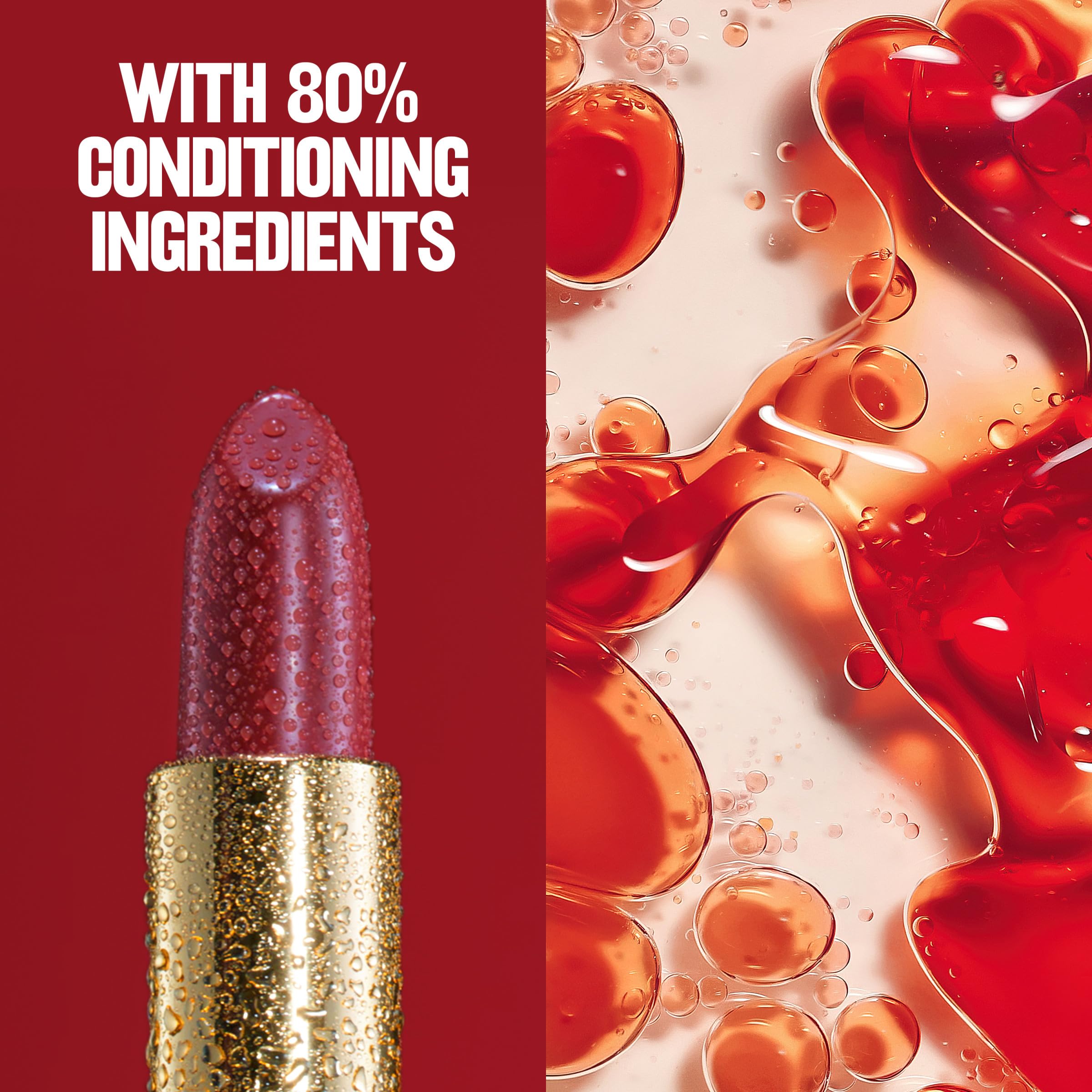 Revlon Super Lustrous Lipstick, Creamy Formula For Soft, Fuller-Looking Lips, Moisturized Feel, Blushing Mauve (460), 0.15 oz