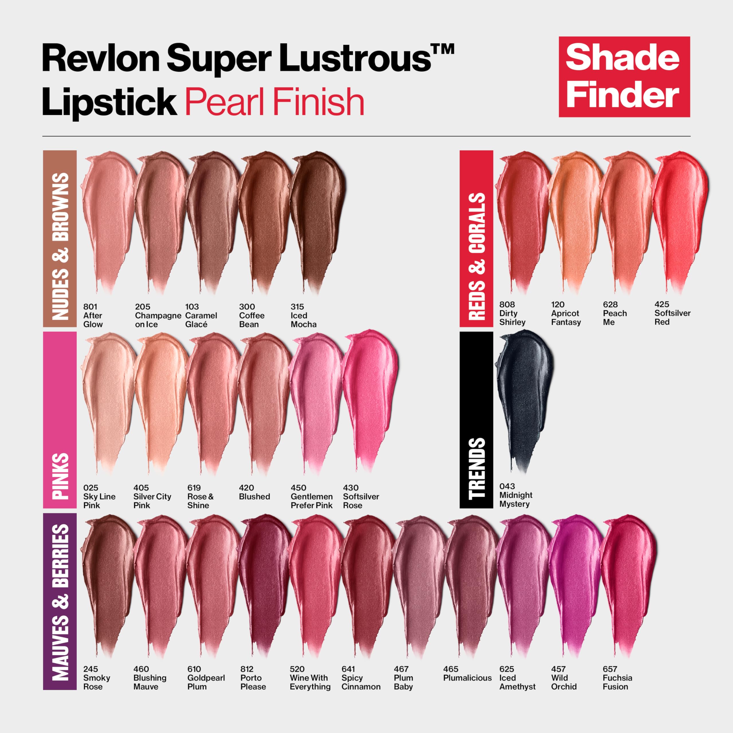 Revlon Super Lustrous Lipstick, Creamy Formula For Soft, Fuller-Looking Lips, Moisturized Feel, 628 Peach Me, 0.15 oz