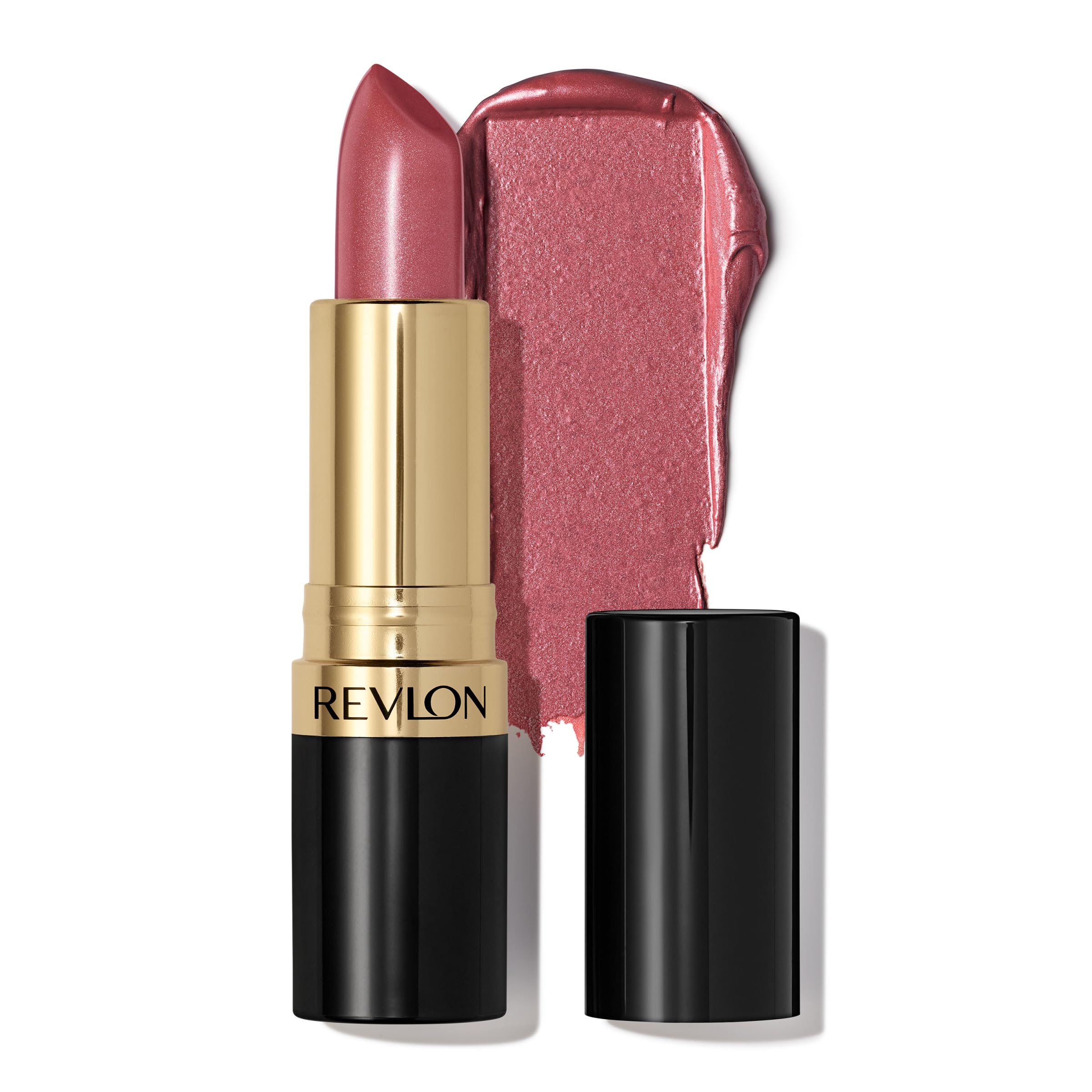 Revlon Super Lustrous Lipstick, Creamy Formula For Soft, Fuller-Looking Lips, Moisturized Feel, Blushing Mauve (460), 0.15 oz