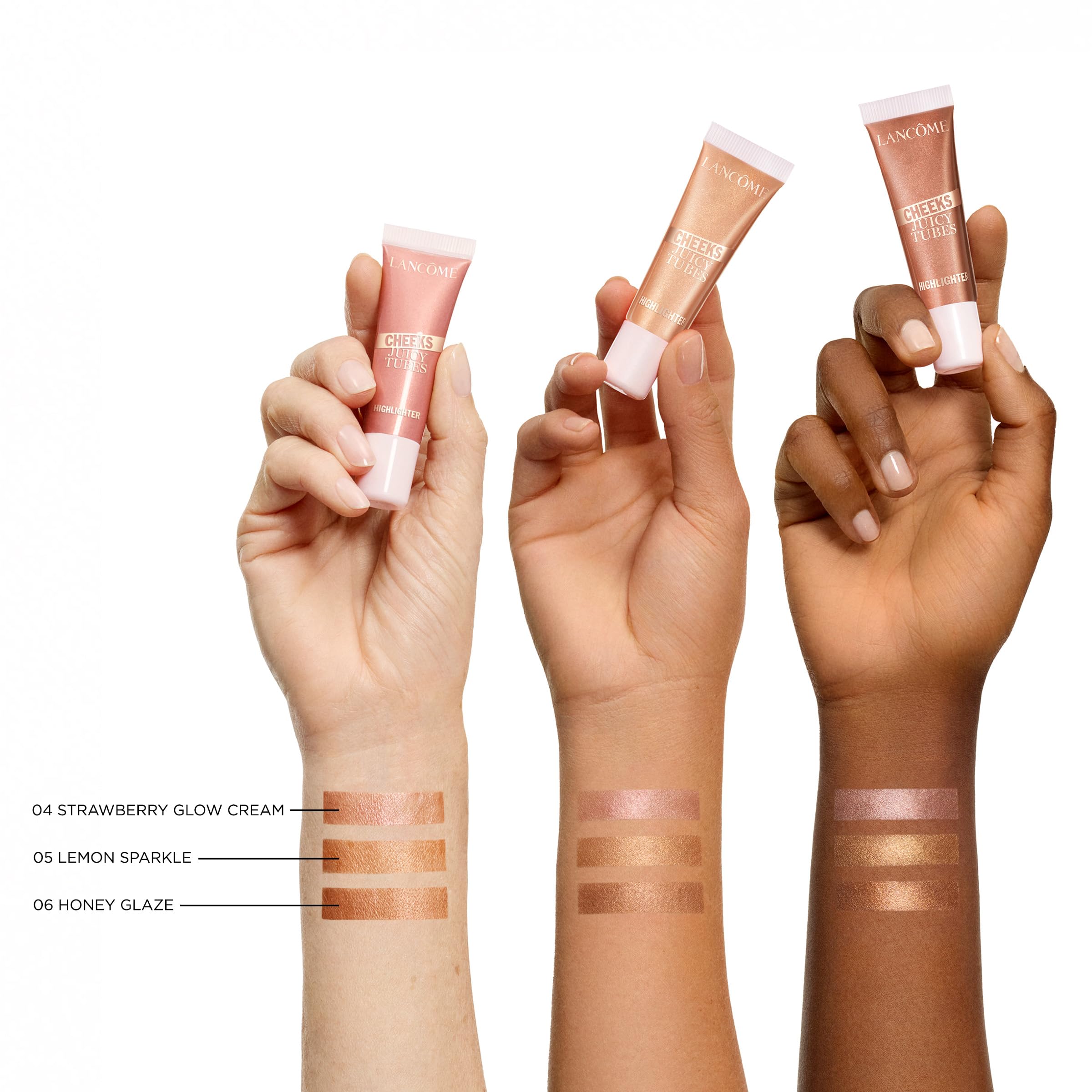 Lancôme Juicy Tubes Highlighter – Shimmering Gel Liquid Highlighter for Face & Body, Hydrating & Weightless Glow for a Radiant Glass Skin Finish, Cooling Water-Based Jelly - 05 Lemon Sparkle